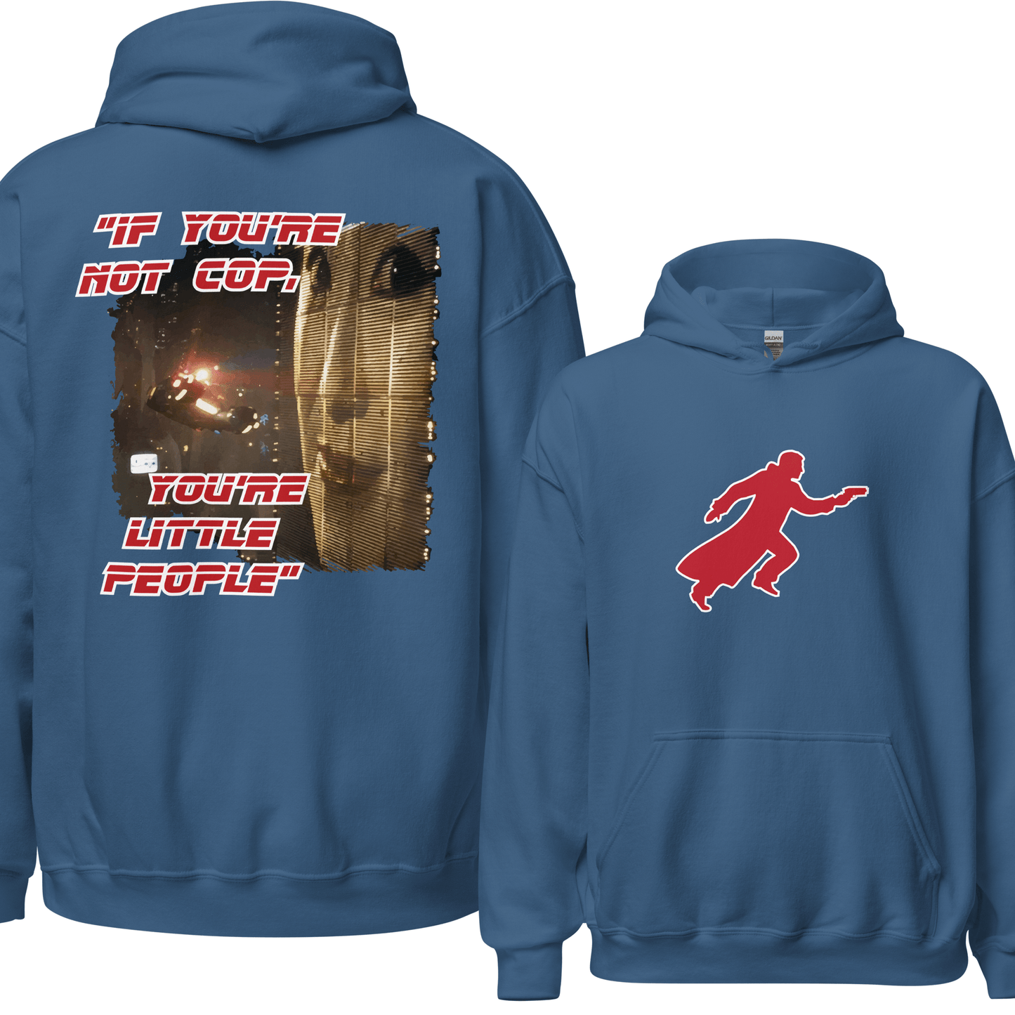 Blade Runner Movie Hoodie with Bryant Quote - 9 Colours - S to 5XL - Mooving Merch