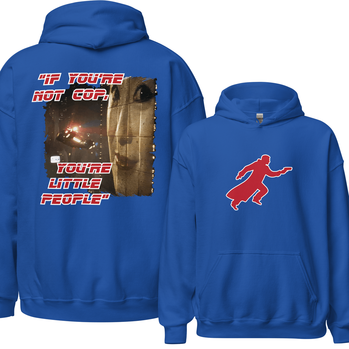 Blade Runner Movie Hoodie with Bryant Quote - 9 Colours - S to 5XL - Mooving Merch