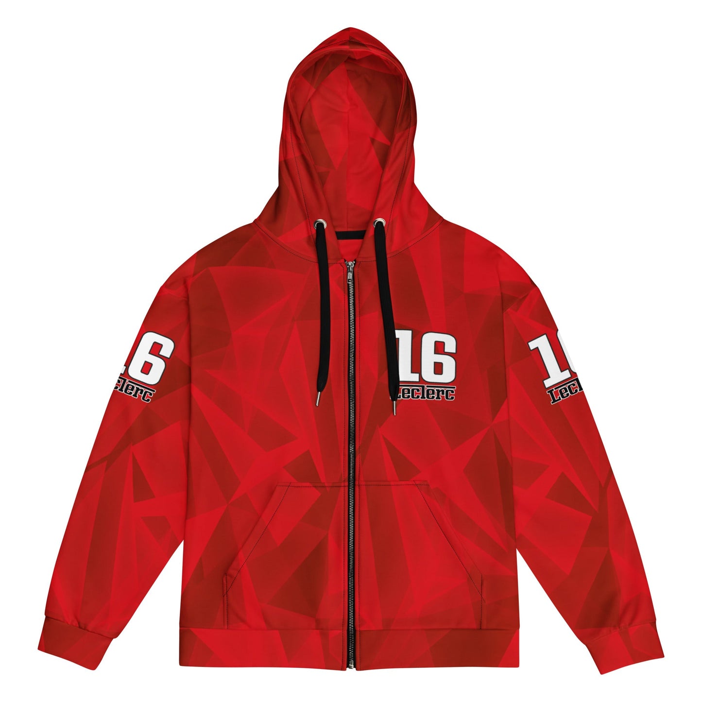 Charles Leclerc 16 Formula 1 Racing Zipped Hoodie - Unisex - Mooving Merch