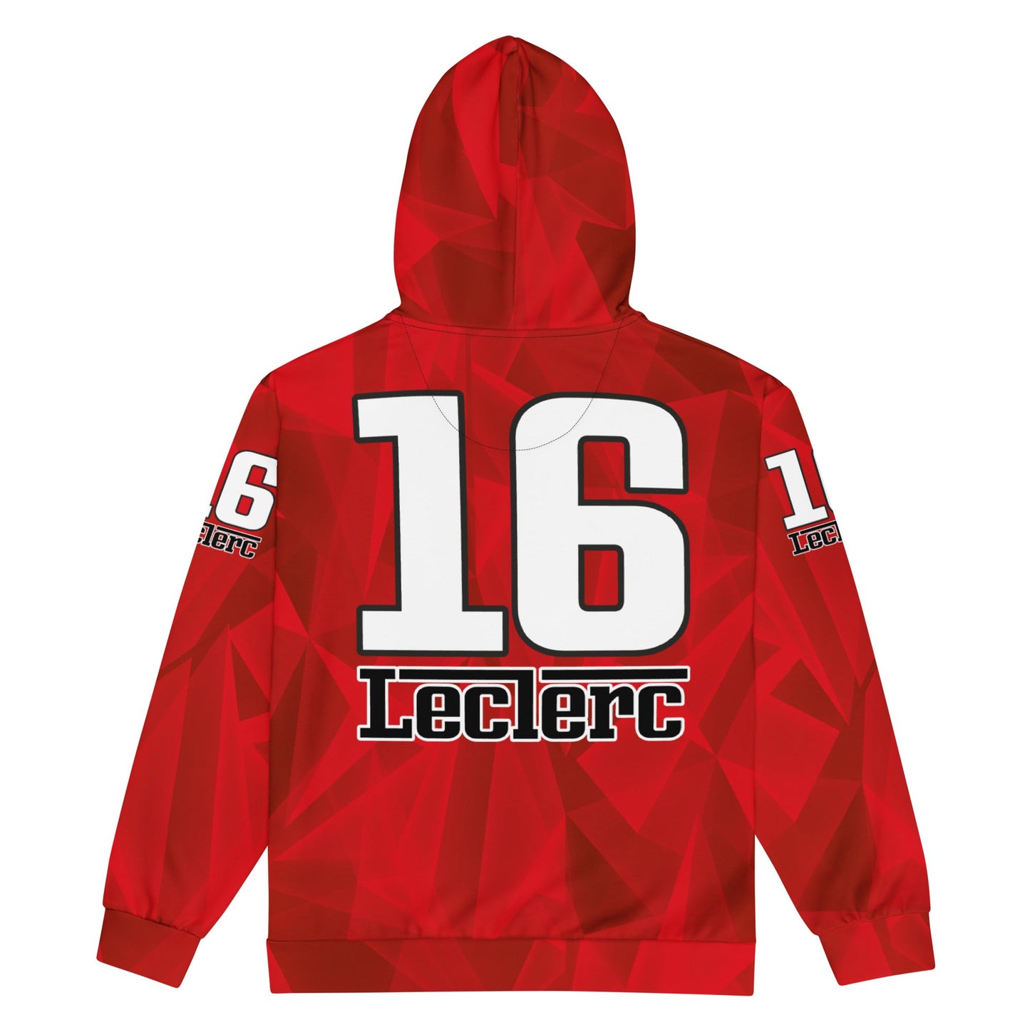 Charles Leclerc 16 Formula 1 Racing Zipped Hoodie - Unisex - Mooving Merch