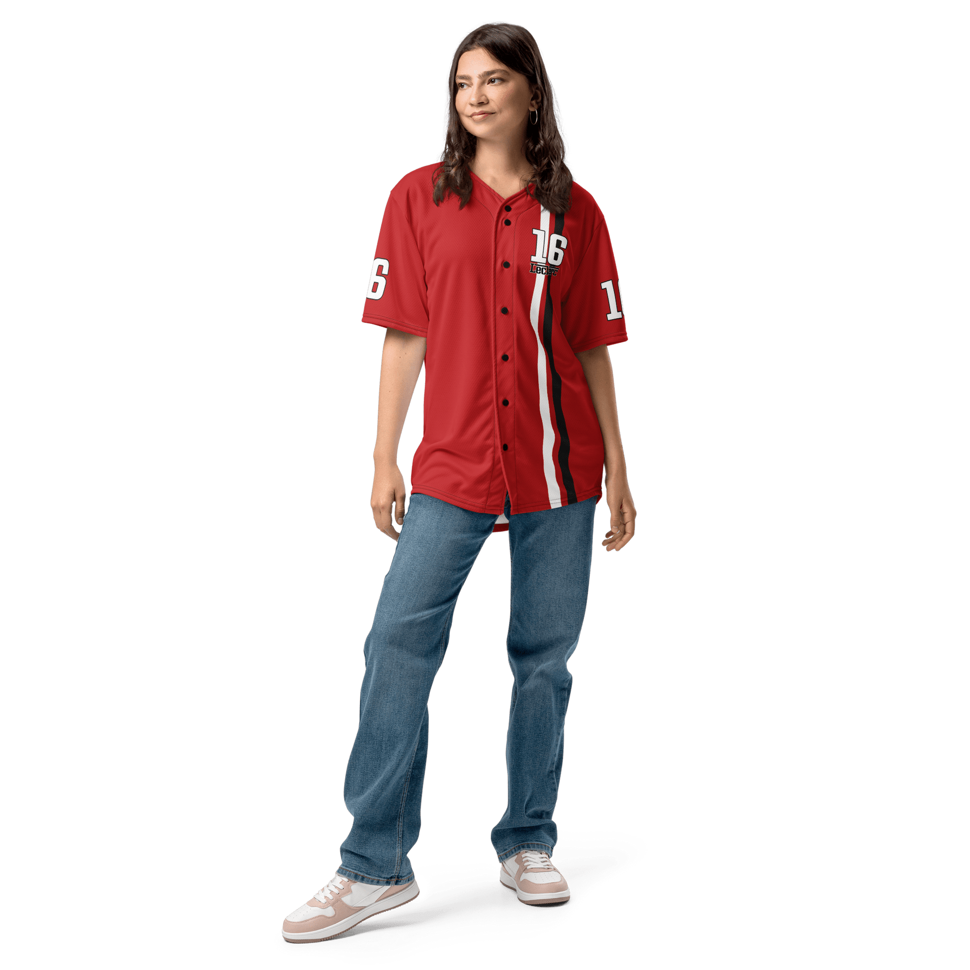 Charles Leclerc 16 Racing Team Baseball Jersey - Unisex 2XS to 6XL - Mooving Merch