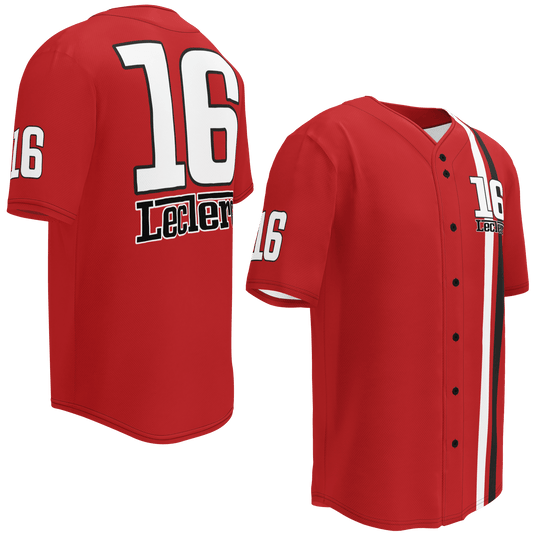 Charles Leclerc 16 Racing Team Baseball Jersey - Unisex 2XS to 6XL - Mooving Merch