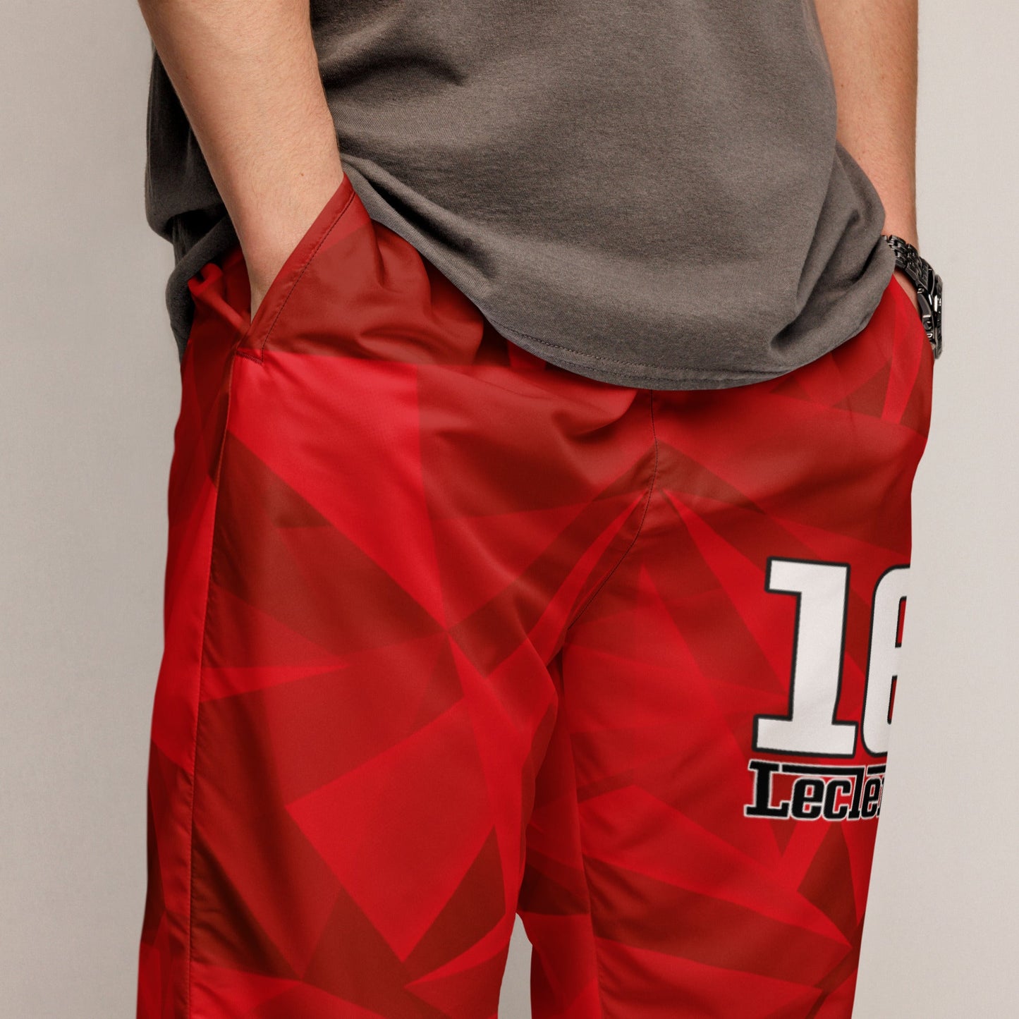 Charles Leclerc Formula 1 Racing Track Pants - Unisex - Mooving Merch