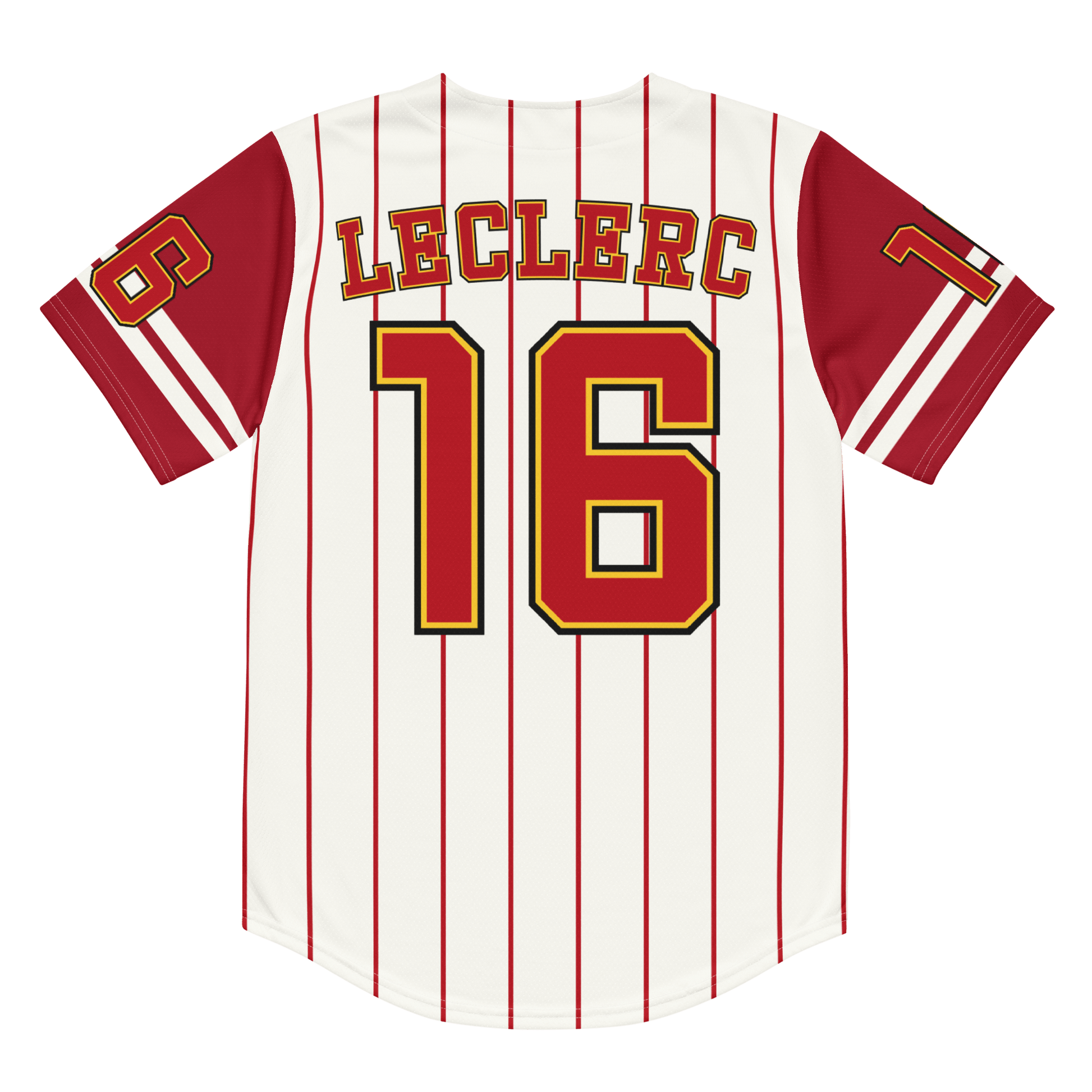 Charles Leclerc La Scuderia 16 Baseball Jersey - Unisex - Mooving Merch