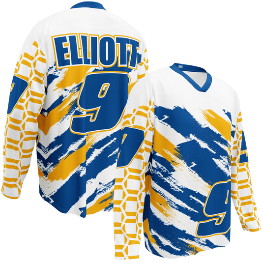 Chase Elliott 9 NASCAR Racing Unisex Hockey Jersey - 2XS to 6XL - Mooving Merch