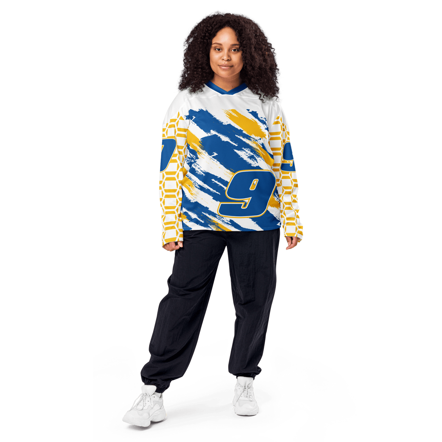 Chase Elliott 9 NASCAR Racing Unisex Hockey Jersey - 2XS to 6XL - Mooving Merch