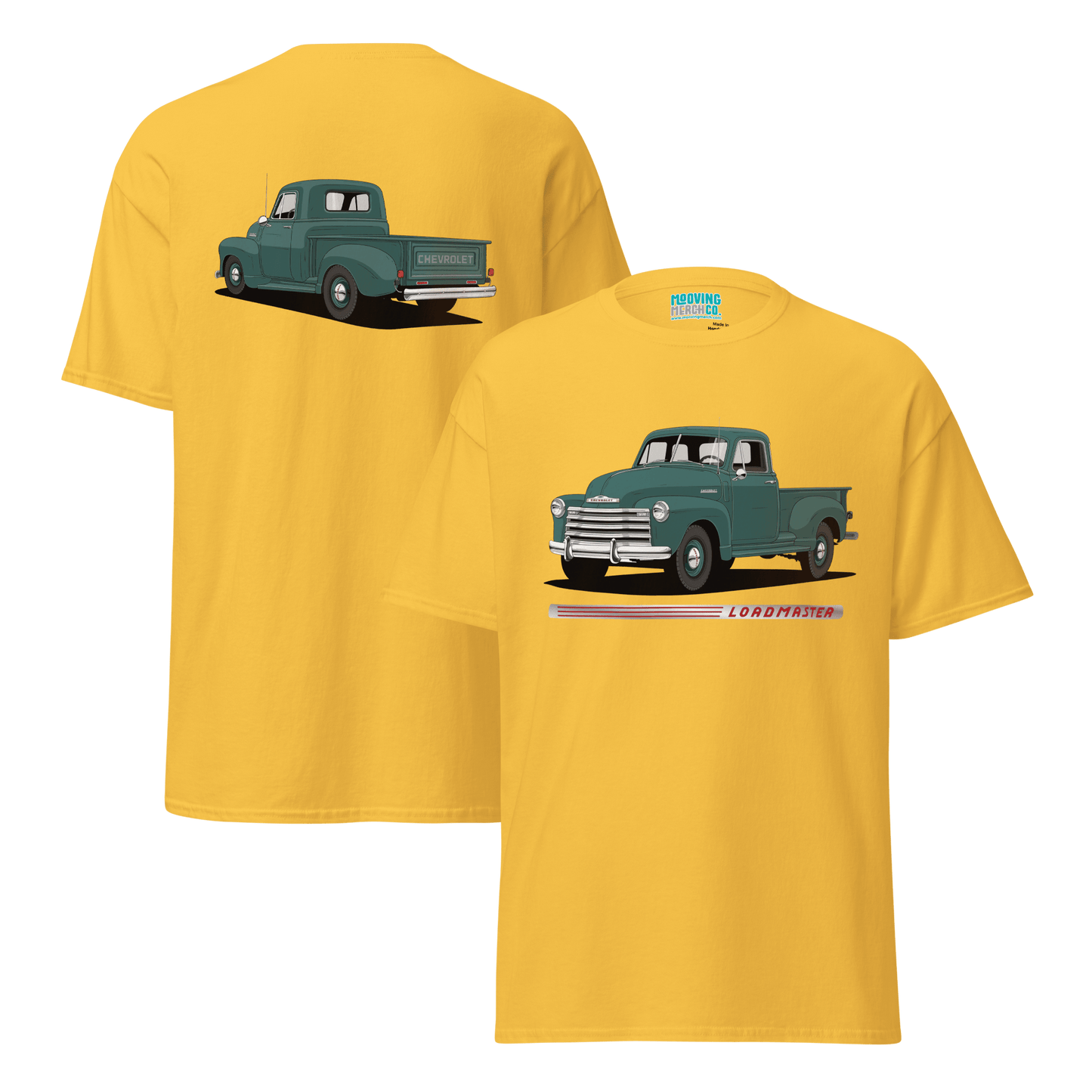 Chevrolet Advance - Design Loadmaster Pick - Up T-Shirt - 10 Colors - Unisex - Mooving Merch