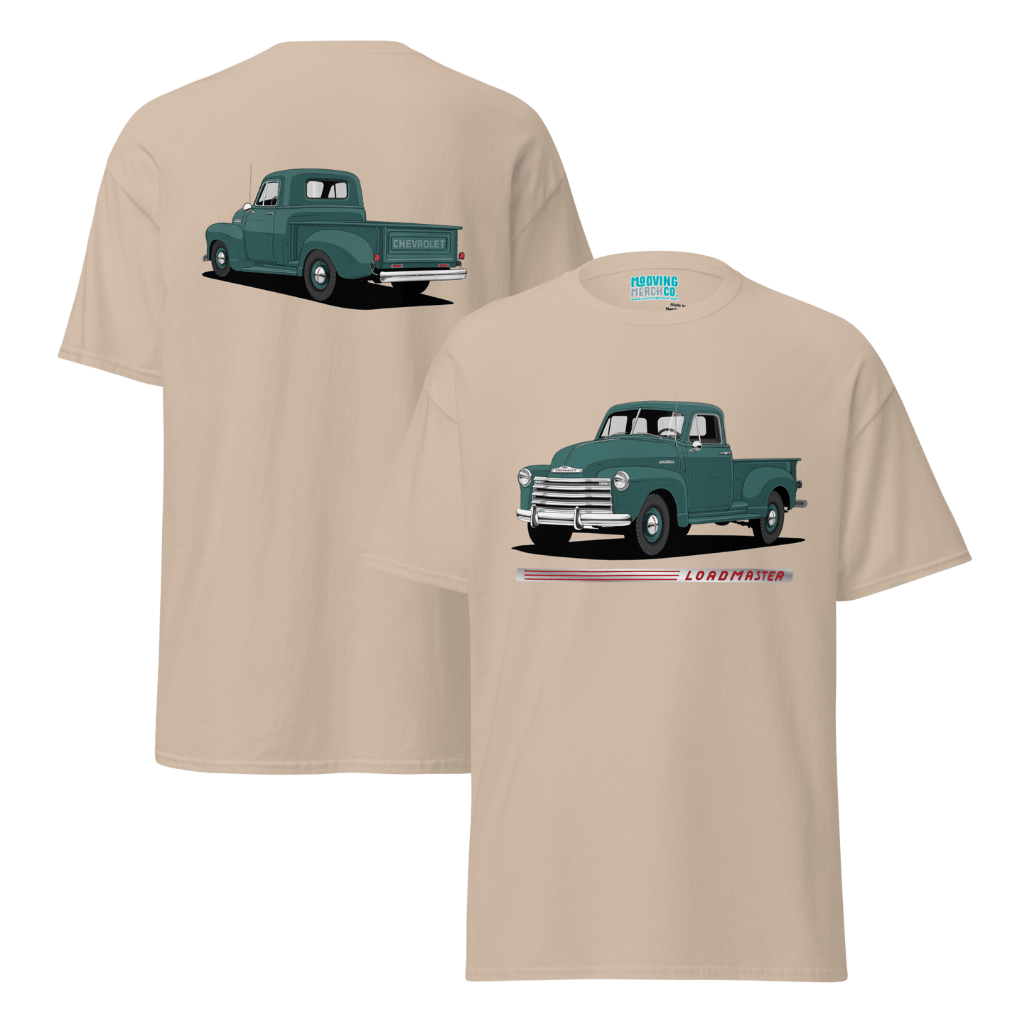 Chevrolet Advance - Design Loadmaster Pick - Up T-Shirt - 10 Colors - Unisex - Mooving Merch
