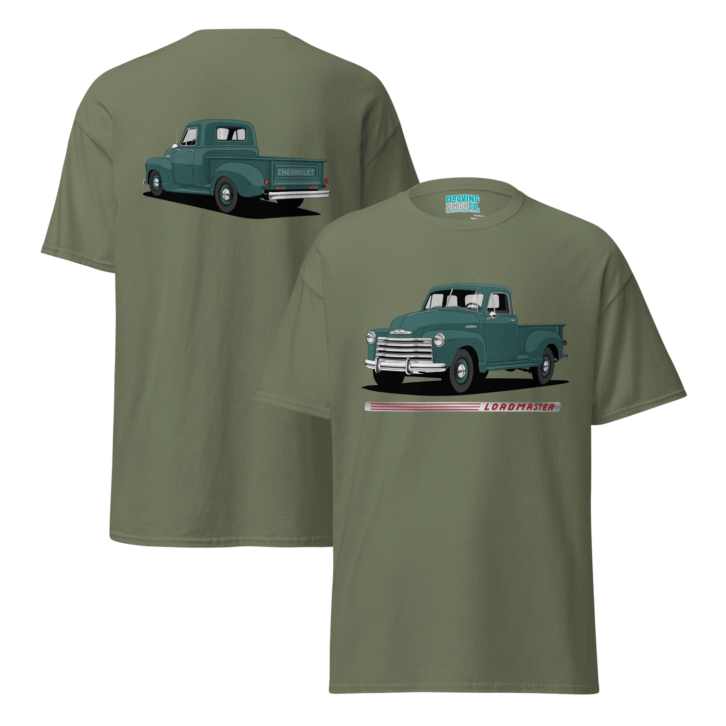 Chevrolet Advance - Design Loadmaster Pick - Up T-Shirt - 10 Colors - Unisex - Mooving Merch