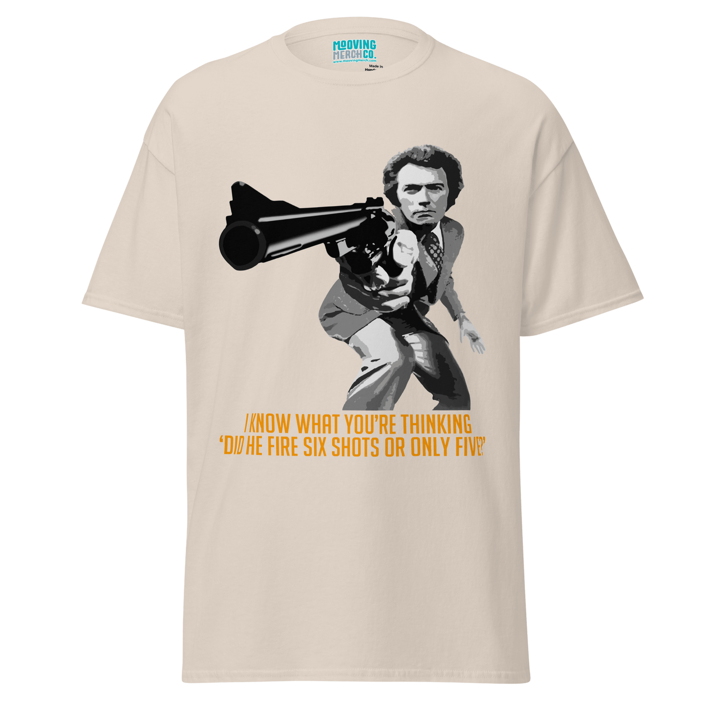 Clint Eastwood Dirty Harry Movie Quote Unisex T-Shirt - 8 Colors - Mooving Merch