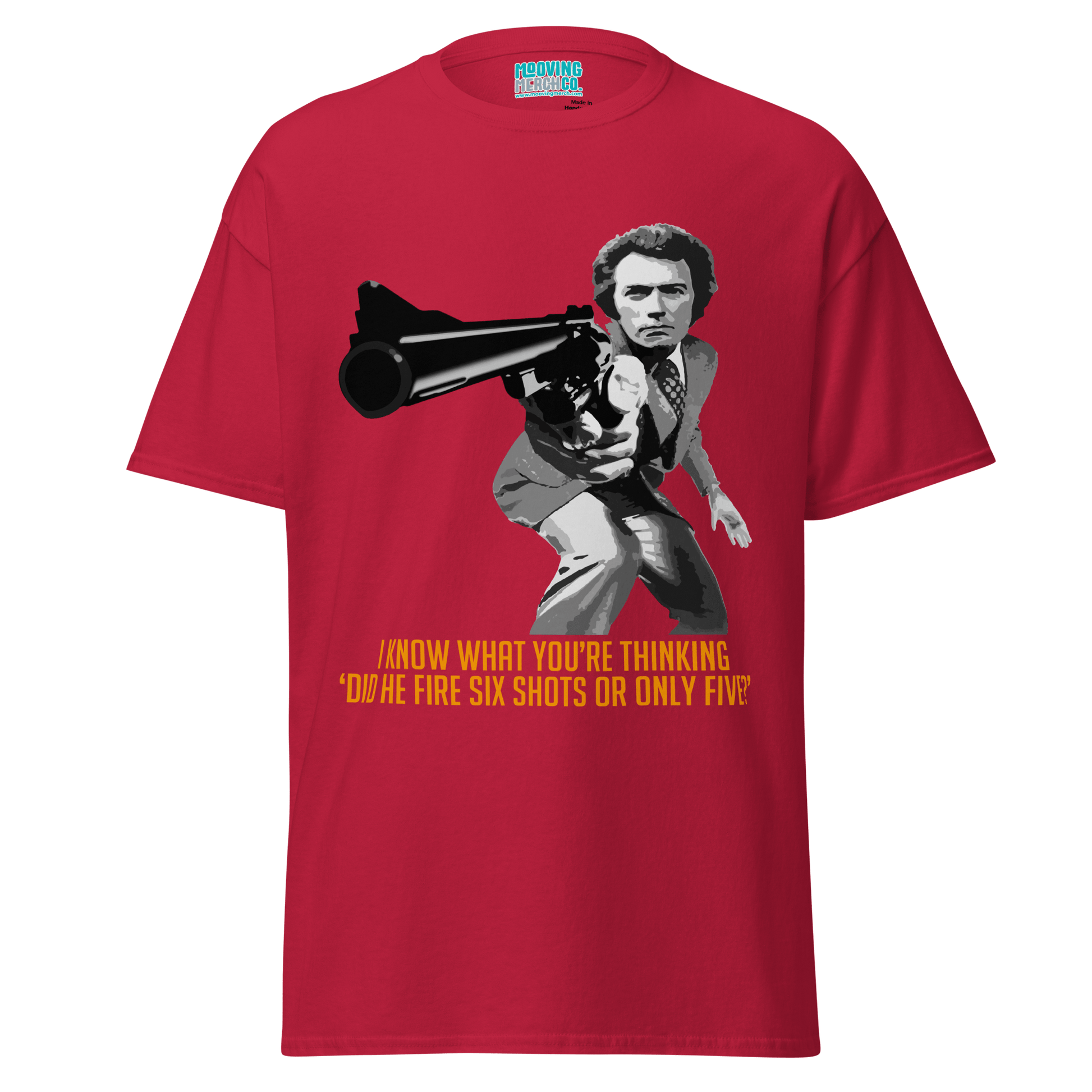 Clint Eastwood Dirty Harry Movie Quote Unisex T-Shirt - 8 Colors - Mooving Merch