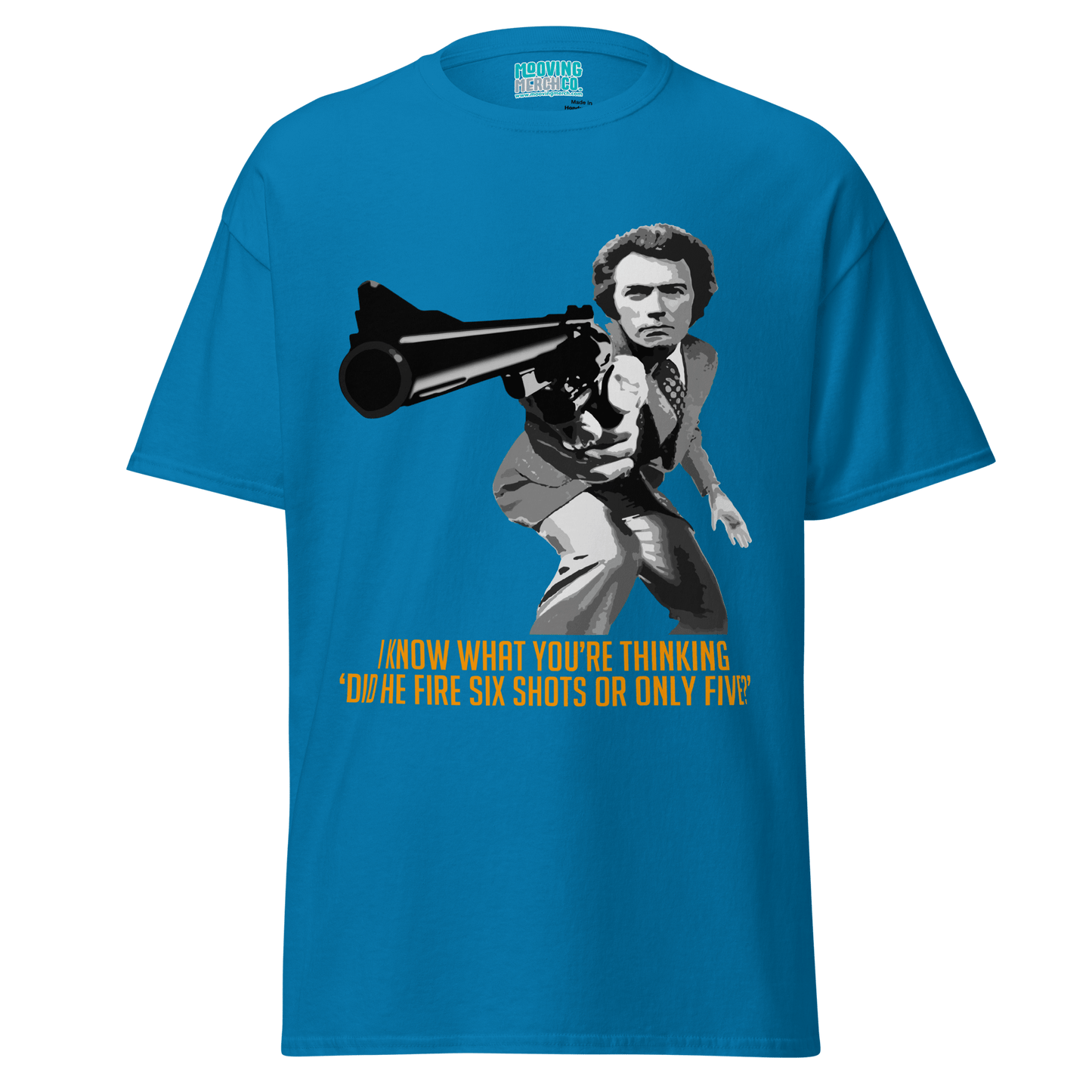 Clint Eastwood Dirty Harry Movie Quote Unisex T-Shirt - 8 Colors - Mooving Merch
