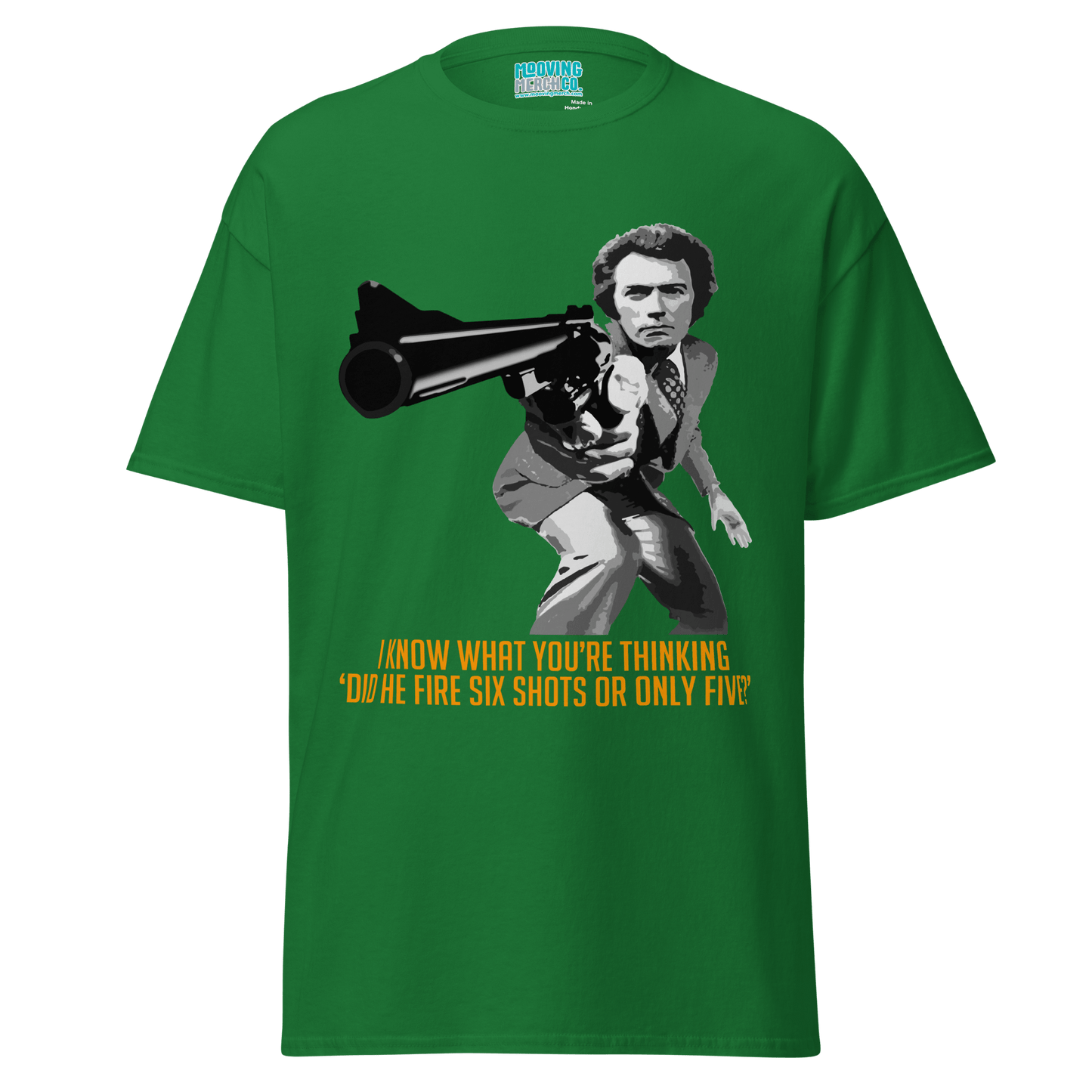 Clint Eastwood Dirty Harry Movie Quote Unisex T-Shirt - 8 Colors - Mooving Merch