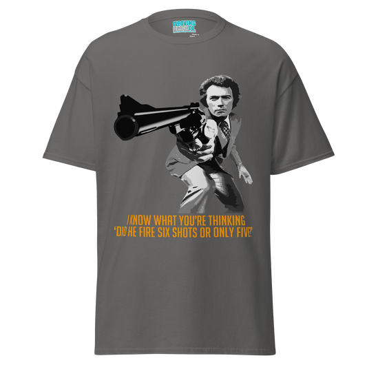 Clint Eastwood Dirty Harry Movie Quote Unisex T-Shirt - 8 Colors - Mooving Merch