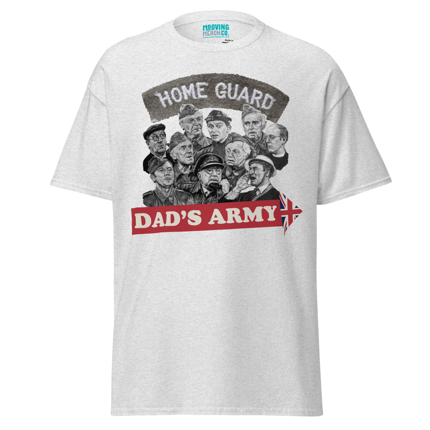 Dad's Army Vintage BBC Sitcom T-Shirt - Unisex - 10 Colours - Mooving Merch