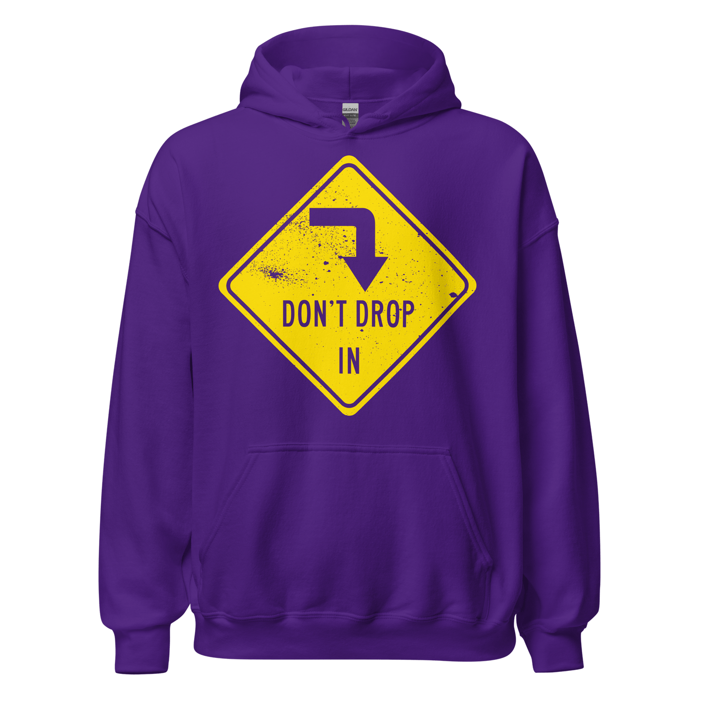 Don't Drop In Surf Slogan Hoodie - 10 Colors - Unisex S to 5XL - Mooving Merch