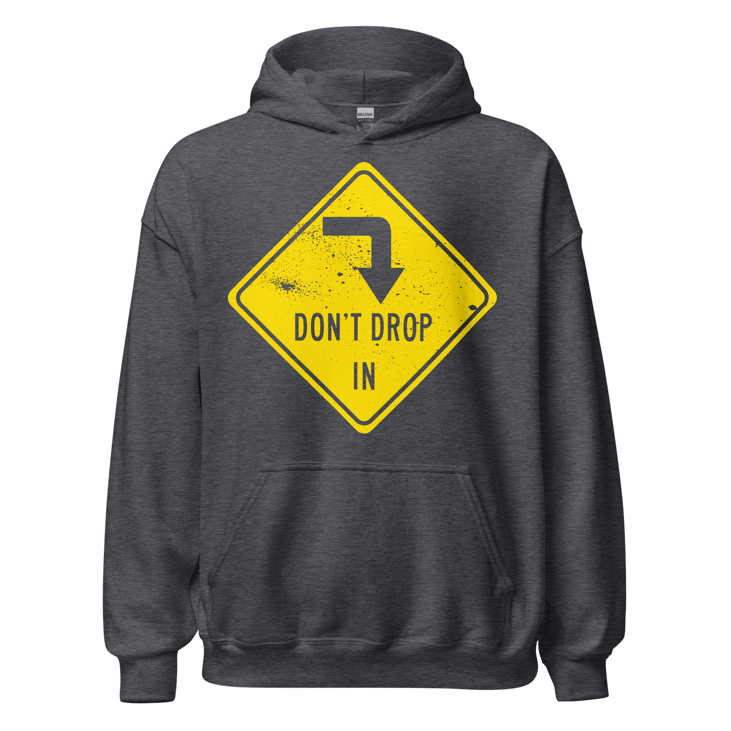 Don't Drop In Surf Slogan Hoodie - 10 Colors - Unisex S to 5XL - Mooving Merch