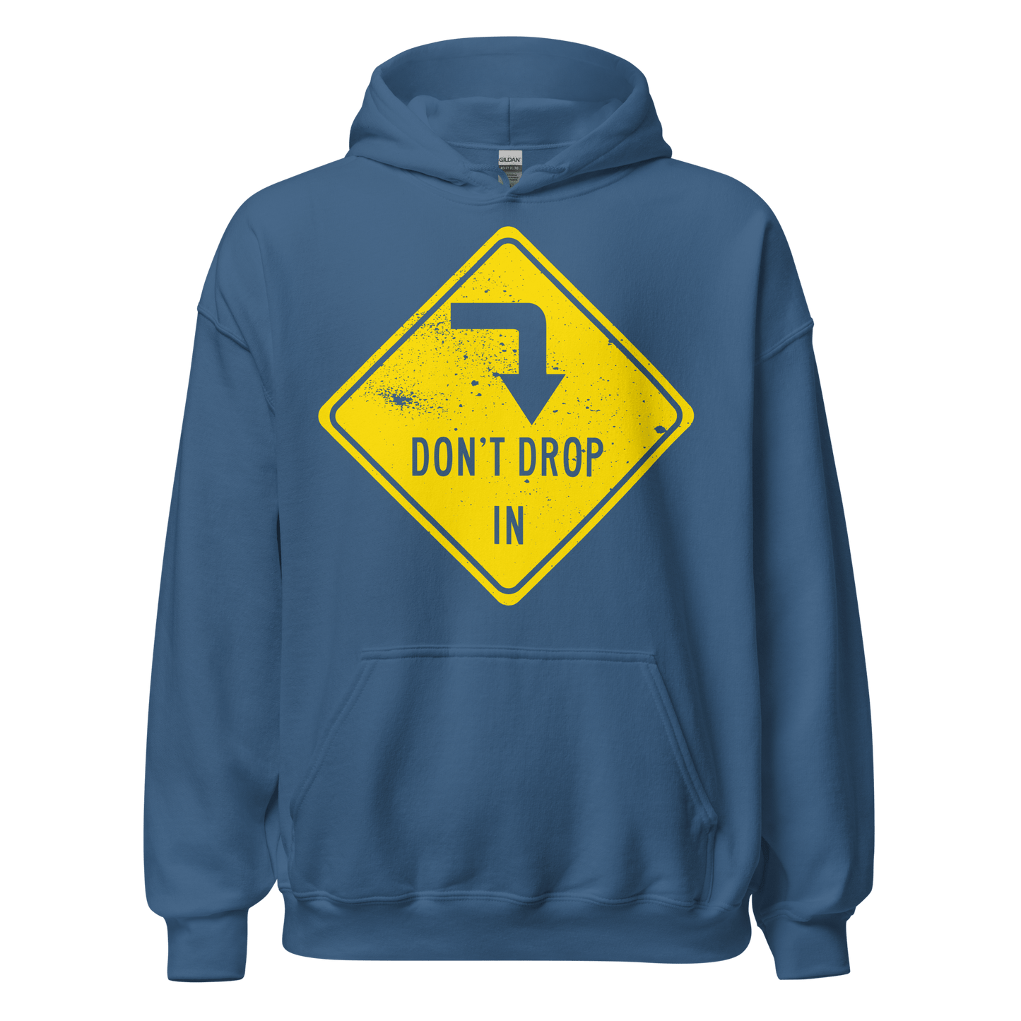 Don't Drop In Surf Slogan Hoodie - 10 Colors - Unisex S to 5XL - Mooving Merch