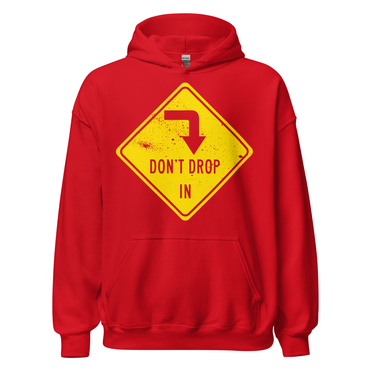 Don't Drop In Surf Slogan Hoodie - 10 Colors - Unisex S to 5XL - Mooving Merch