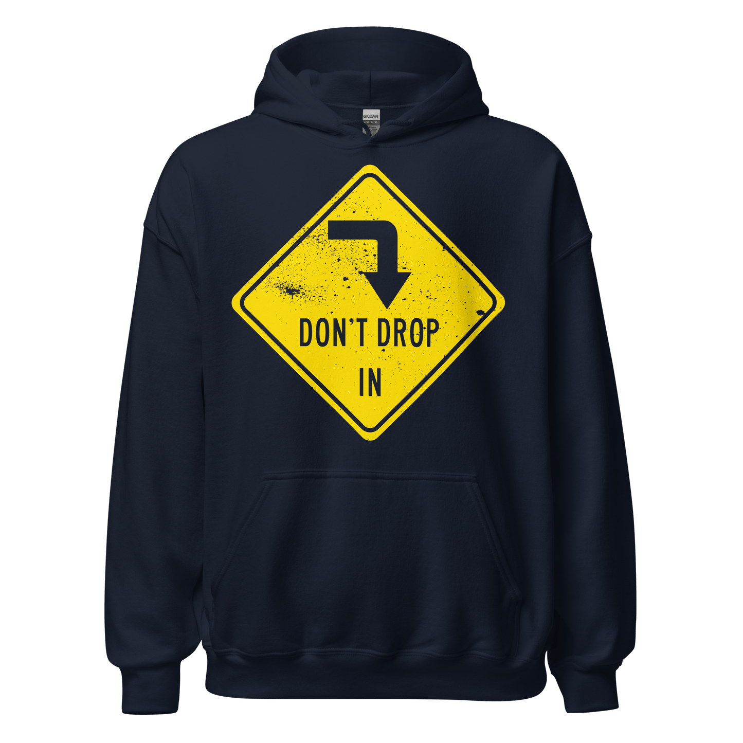 Don't Drop In Surf Slogan Hoodie - 10 Colors - Unisex S to 5XL - Mooving Merch