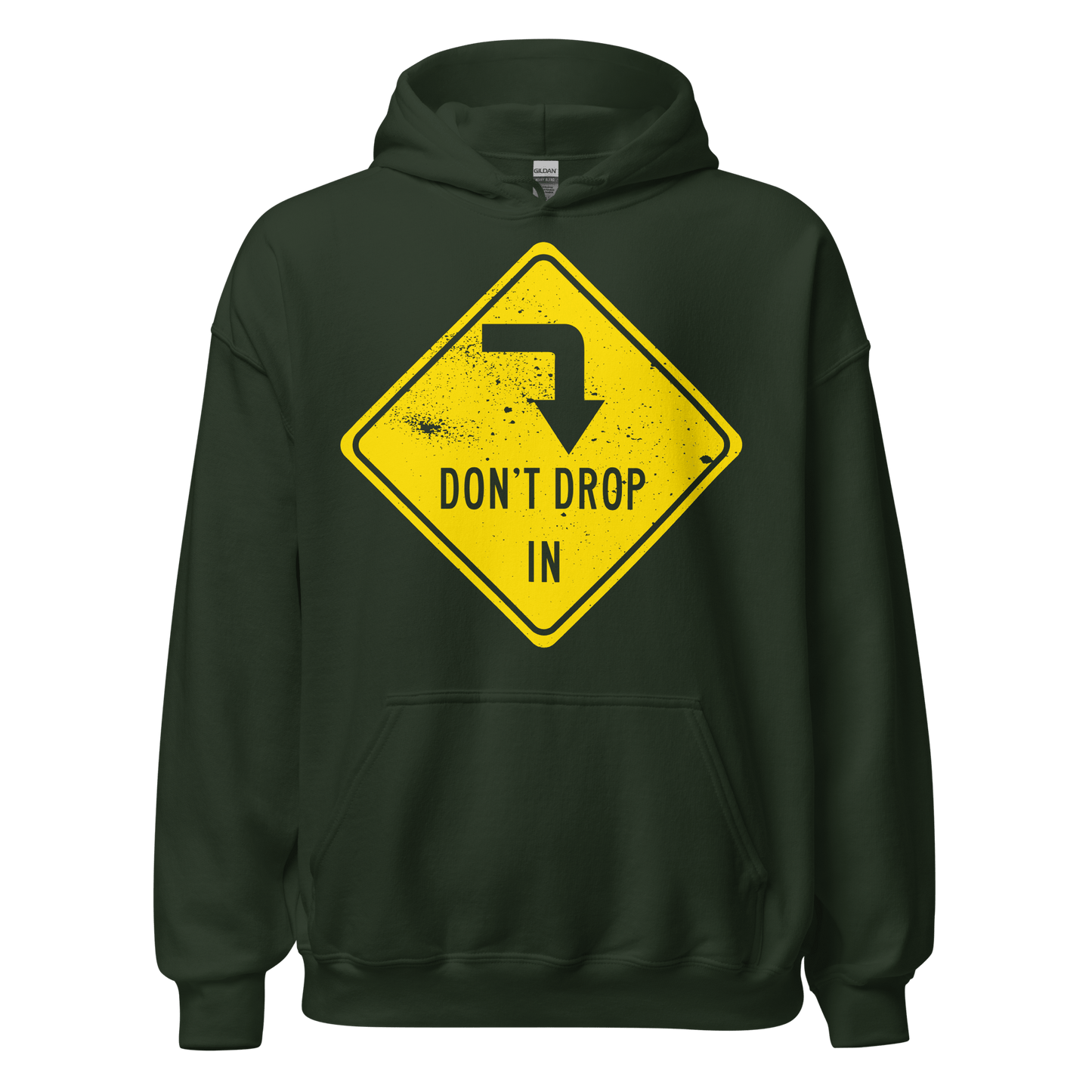 Don't Drop In Surf Slogan Hoodie - 10 Colors - Unisex S to 5XL - Mooving Merch