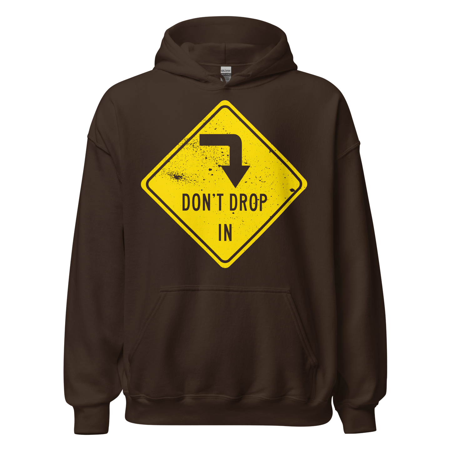 Don't Drop In Surf Slogan Hoodie - 10 Colors - Unisex S to 5XL - Mooving Merch