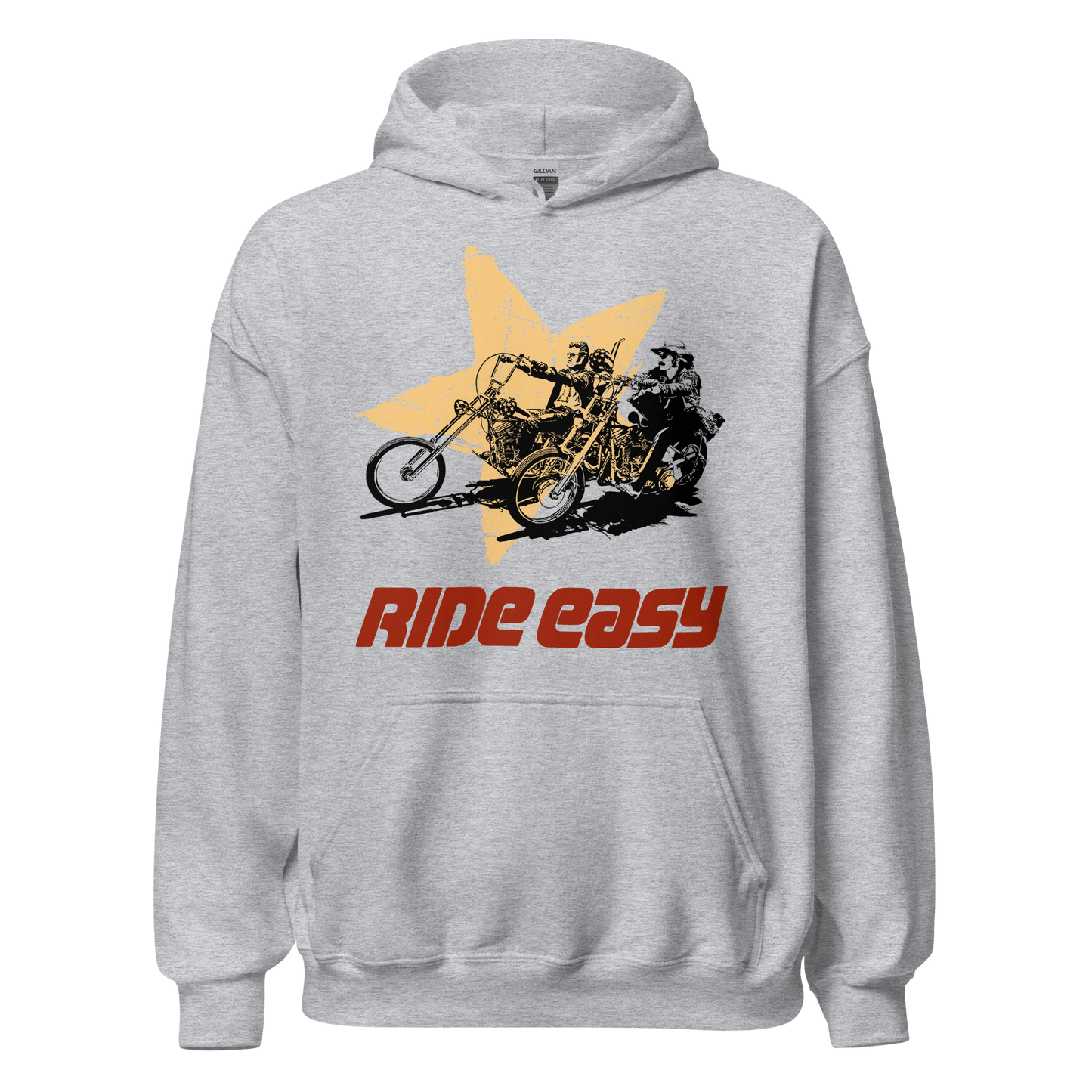 Easy Rider Parody Hoodie - RIDE EASY - 5 Colours - S to 5XL - Mooving Merch