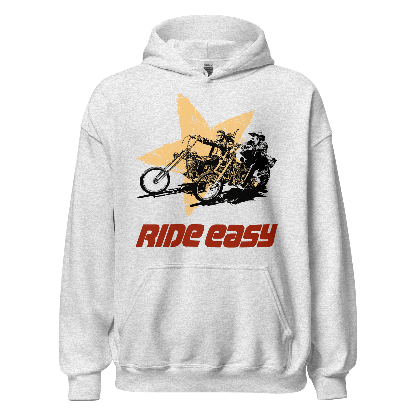 Easy Rider Parody Hoodie - RIDE EASY - 5 Colours - S to 5XL - Mooving Merch