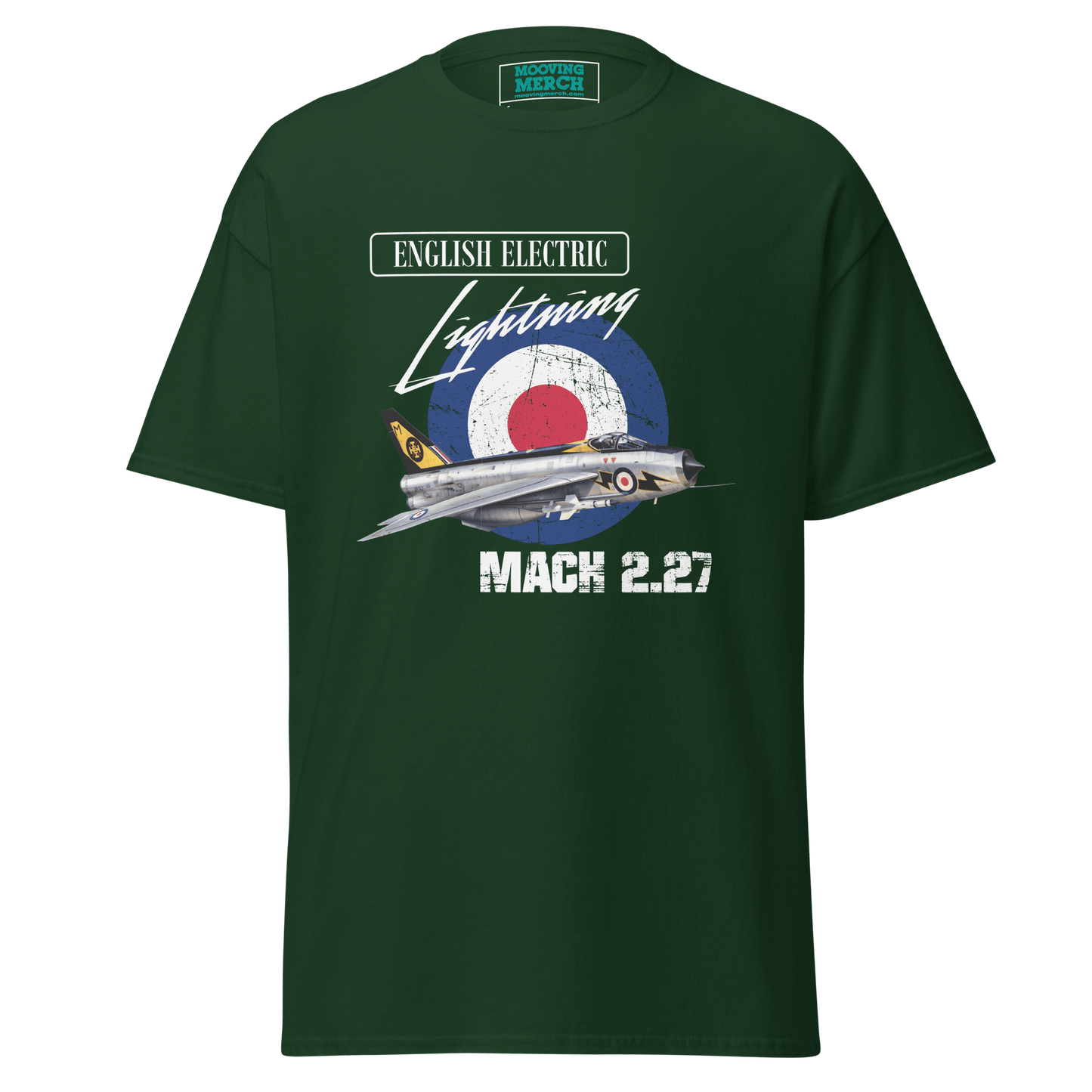 English Electric Lightning Fighter Aircraft T-Shirt - 9 Colours - S to 5XL - Mooving Merch
