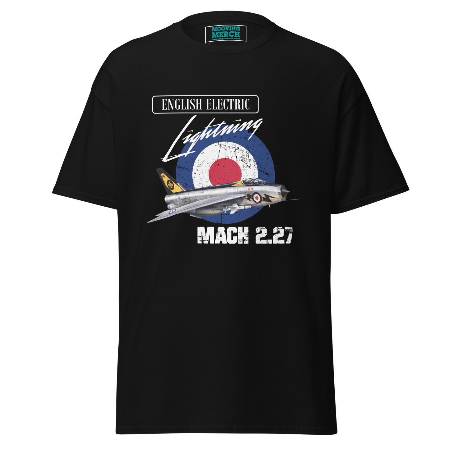 English Electric Lightning Fighter Aircraft T-Shirt - 9 Colours - S to 5XL - Mooving Merch