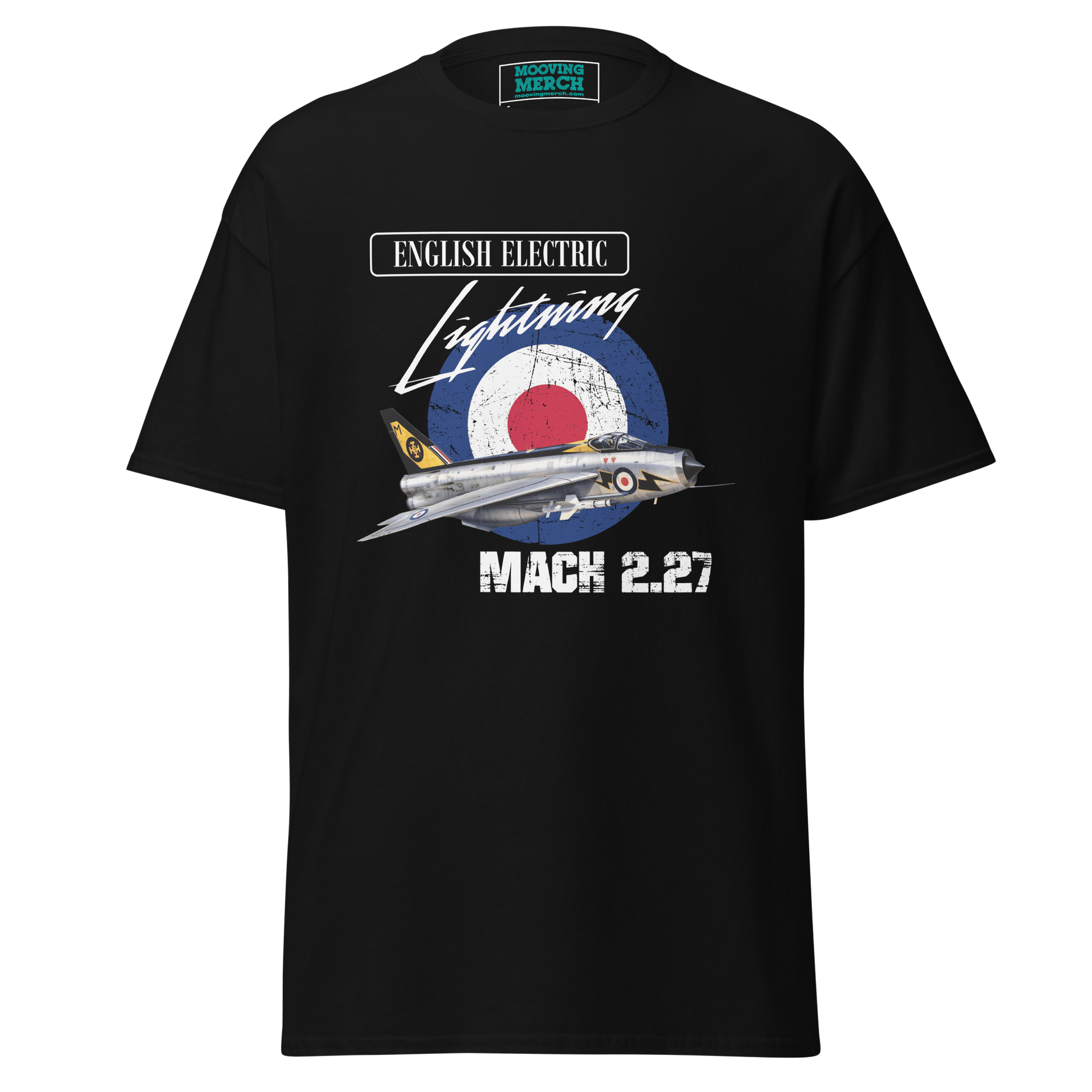 English Electric Lightning Fighter Aircraft T-Shirt - 9 Colours - S to 5XL - Mooving Merch