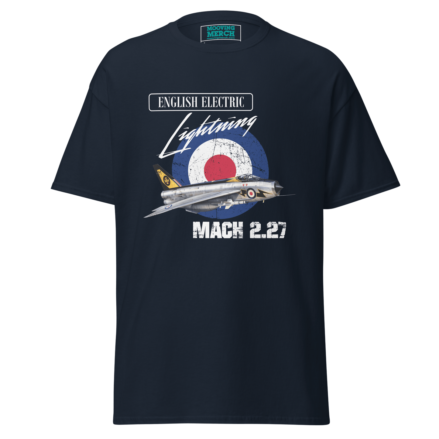 English Electric Lightning Fighter Aircraft T-Shirt - 9 Colours - S to 5XL - Mooving Merch