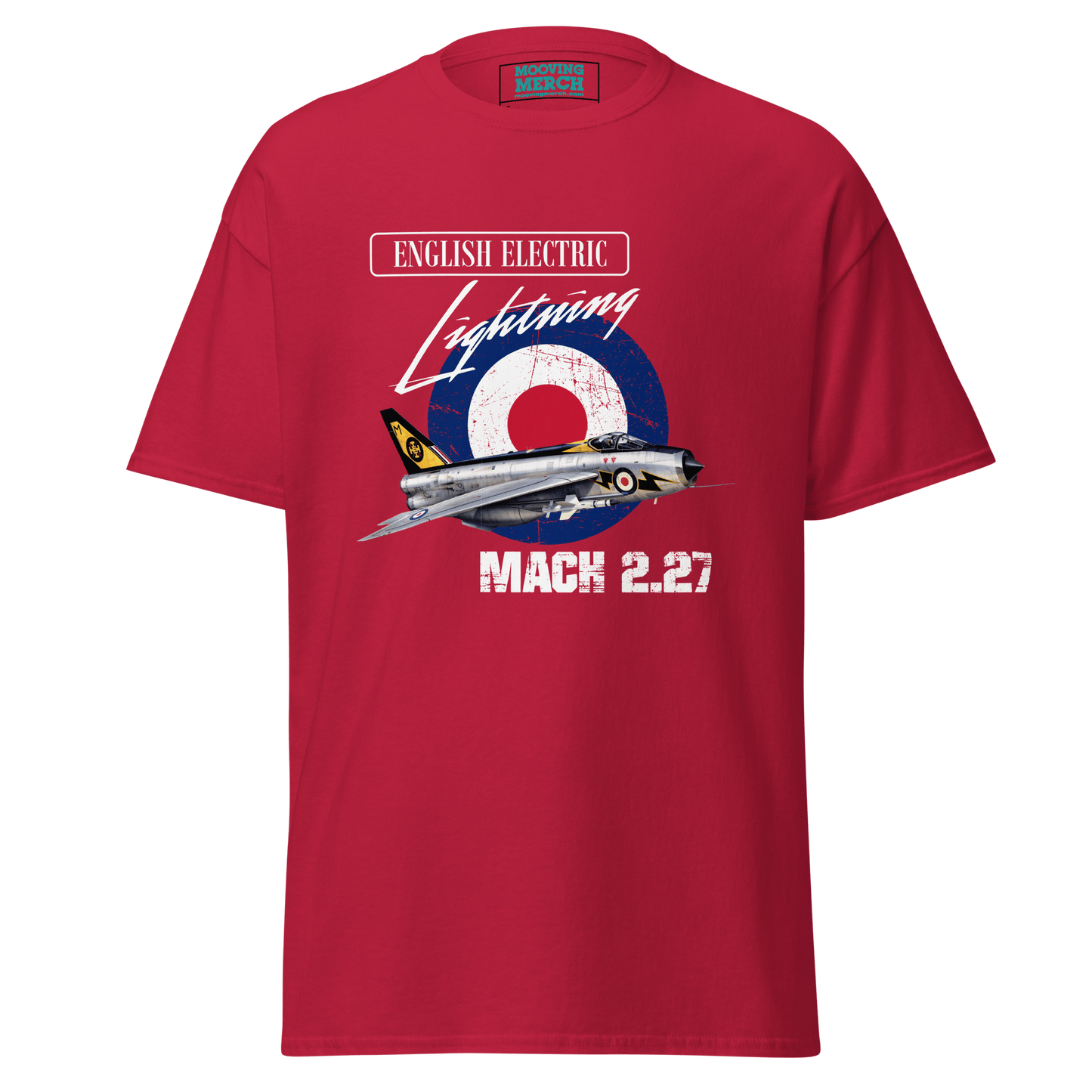 English Electric Lightning Fighter Aircraft T-Shirt - 9 Colours - S to 5XL - Mooving Merch