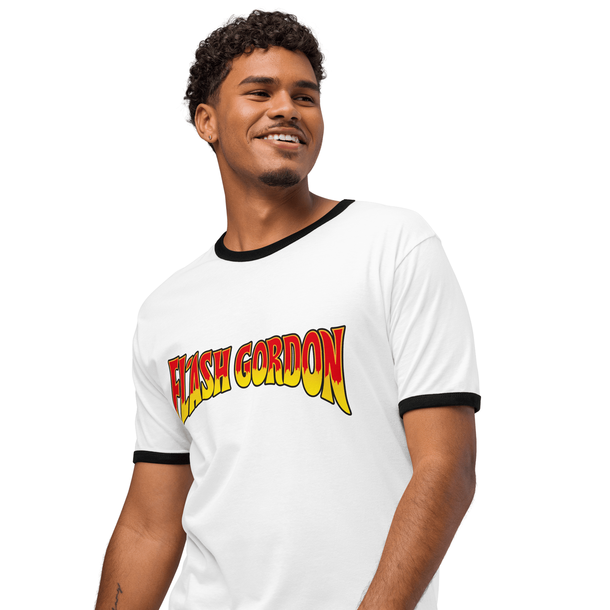 Flash Gordon Ringer T-Shirt - Unisex - Mooving Merch