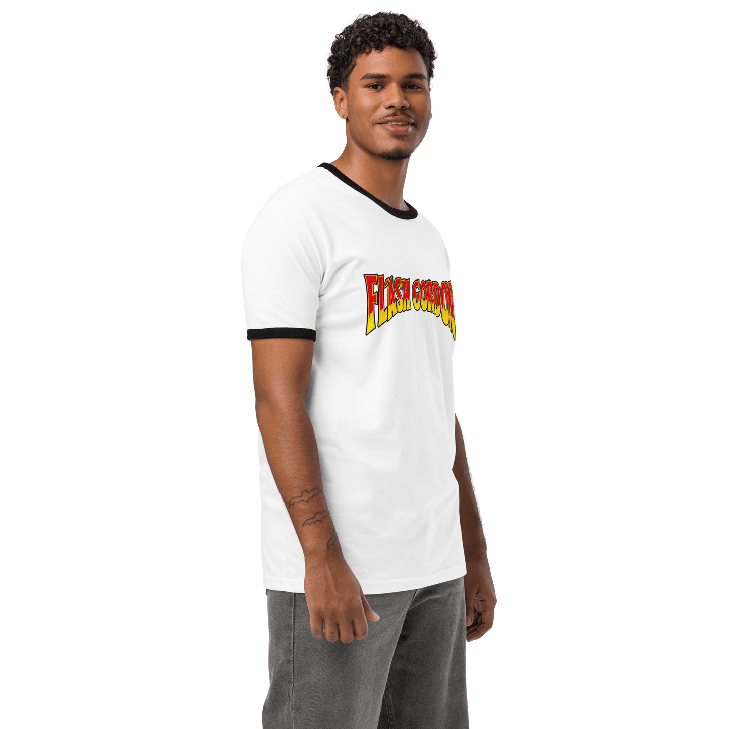 Flash Gordon Ringer T-Shirt - Unisex - Mooving Merch