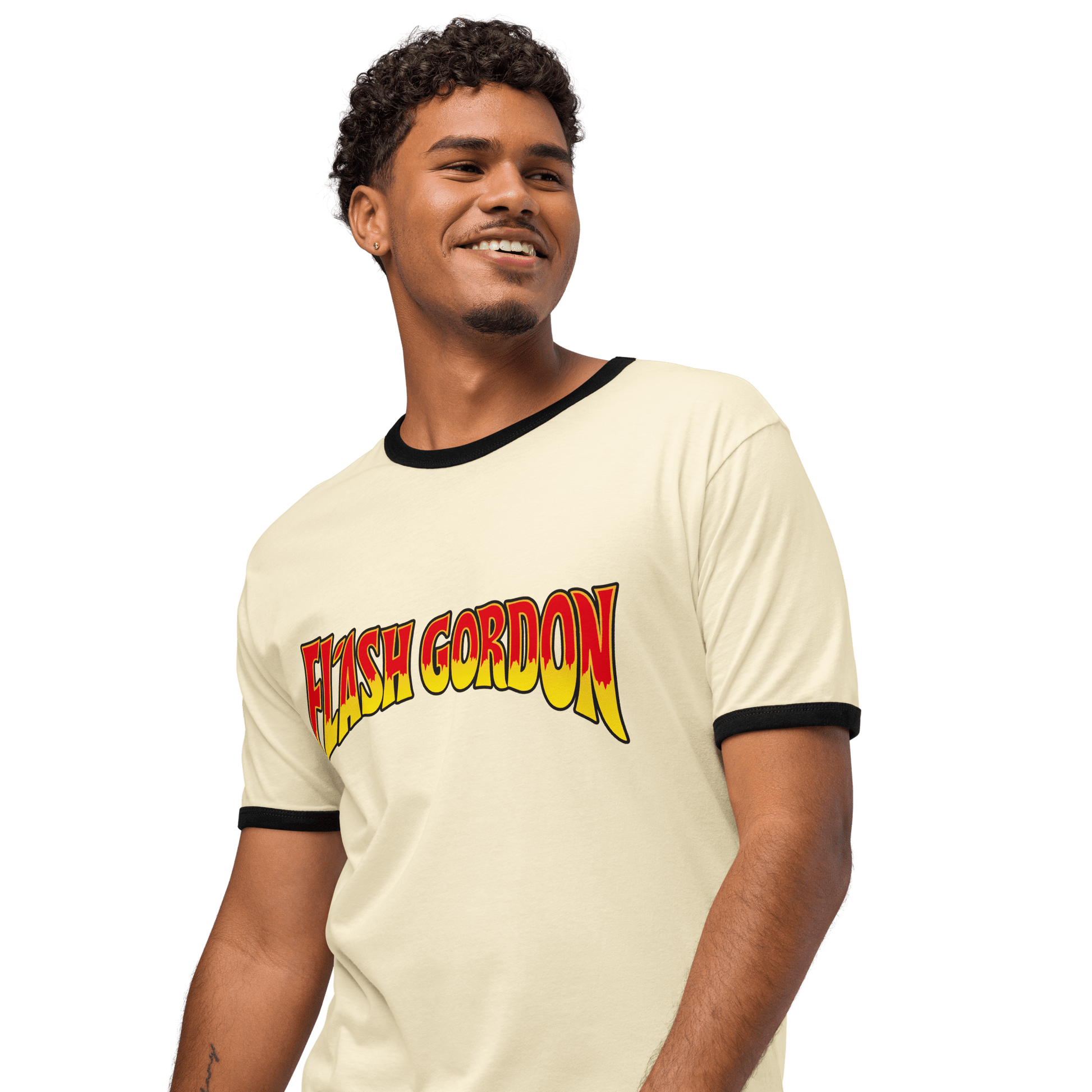 Flash Gordon Ringer T-Shirt - Unisex - Mooving Merch