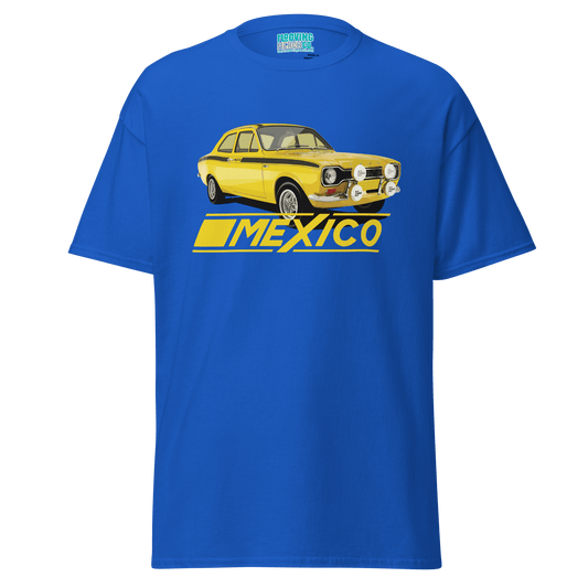 Ford Escort Mk 1 Mexico T-Shirt - 12 Colours - Unisex - Mooving Merch