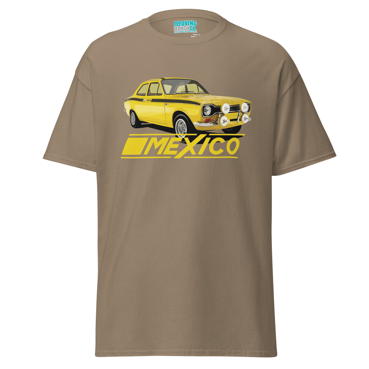 Ford Escort Mk 1 Mexico T-Shirt - 12 Colours - Unisex - Mooving Merch
