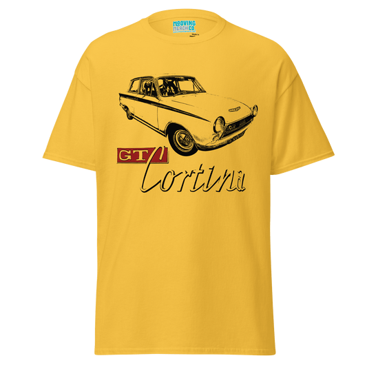 Ford Lotus Cortina MK1 T-Shirt - 12 Colours - Unisex - Mooving Merch