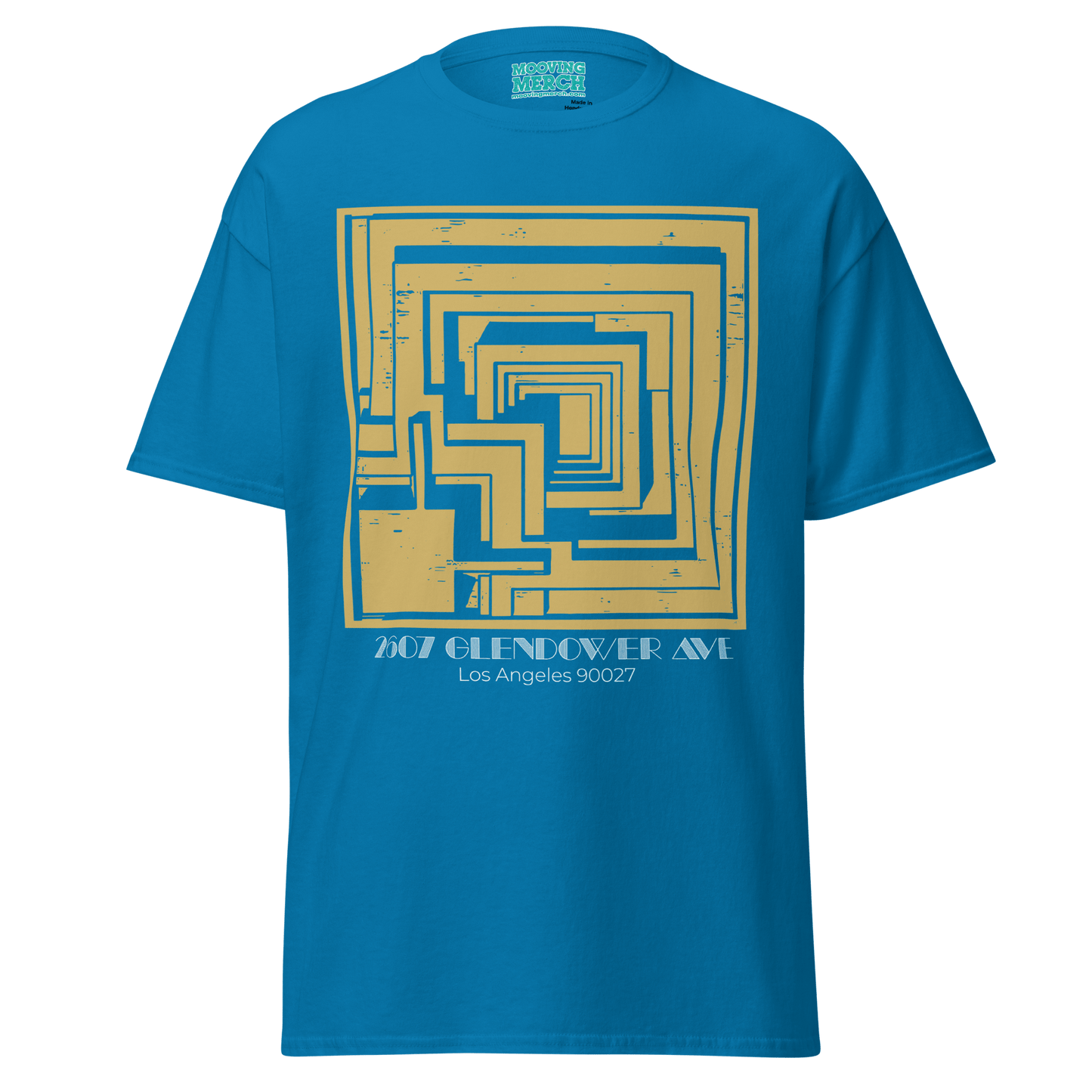 Frank Lloyd Wright Ennis House Design T-Shirt - Unisex S to 5XL - Mooving Merch