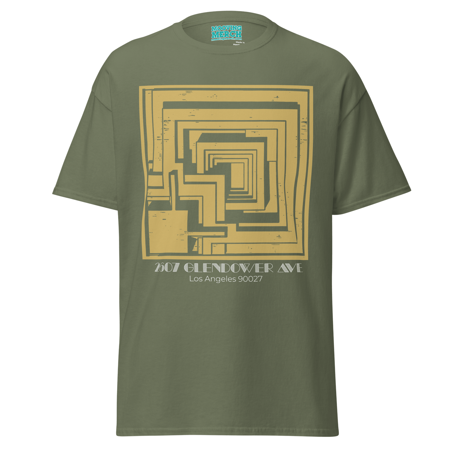 Frank Lloyd Wright Ennis House Design T-Shirt - Unisex S to 5XL - Mooving Merch