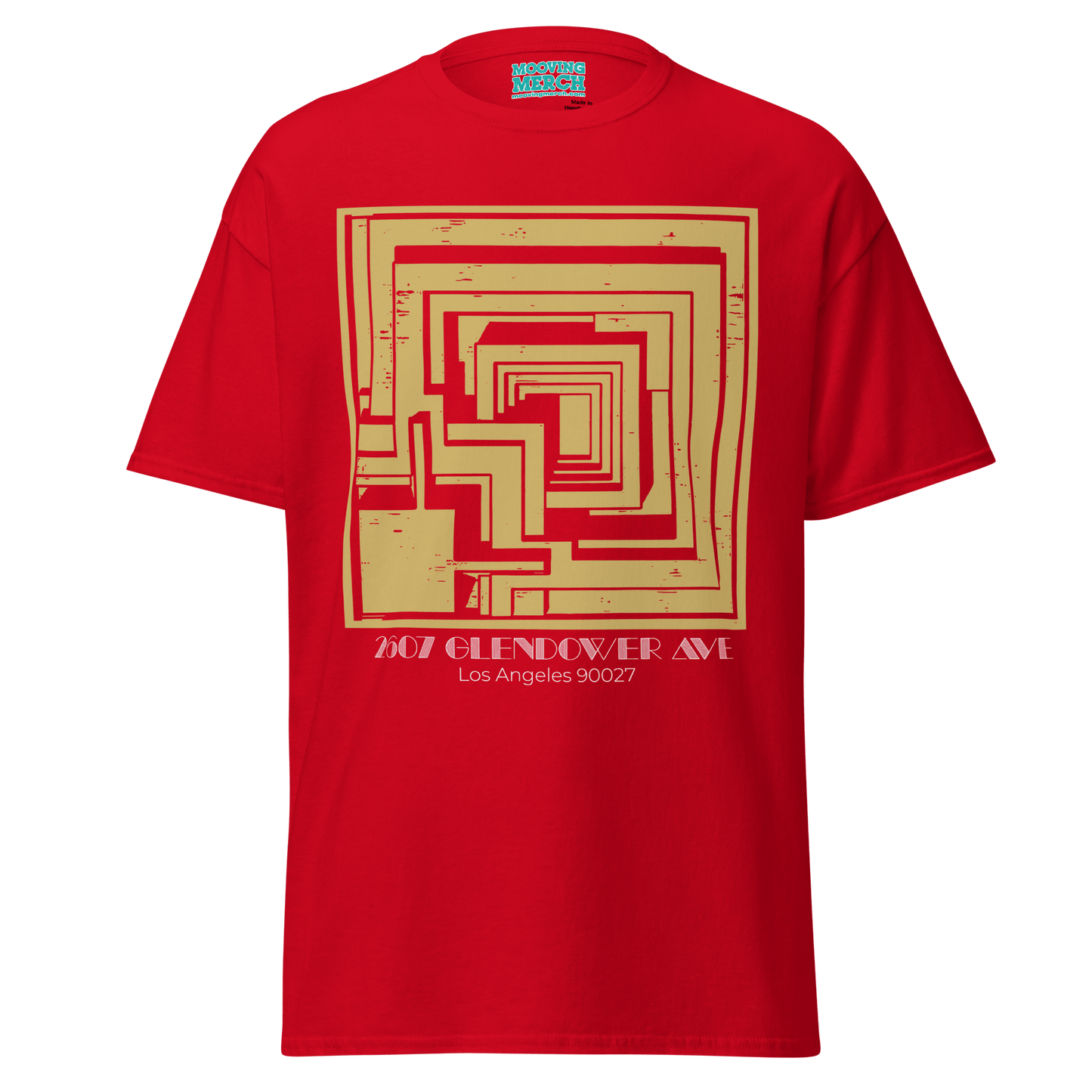 Frank Lloyd Wright Ennis House Design T-Shirt - Unisex S to 5XL - Mooving Merch