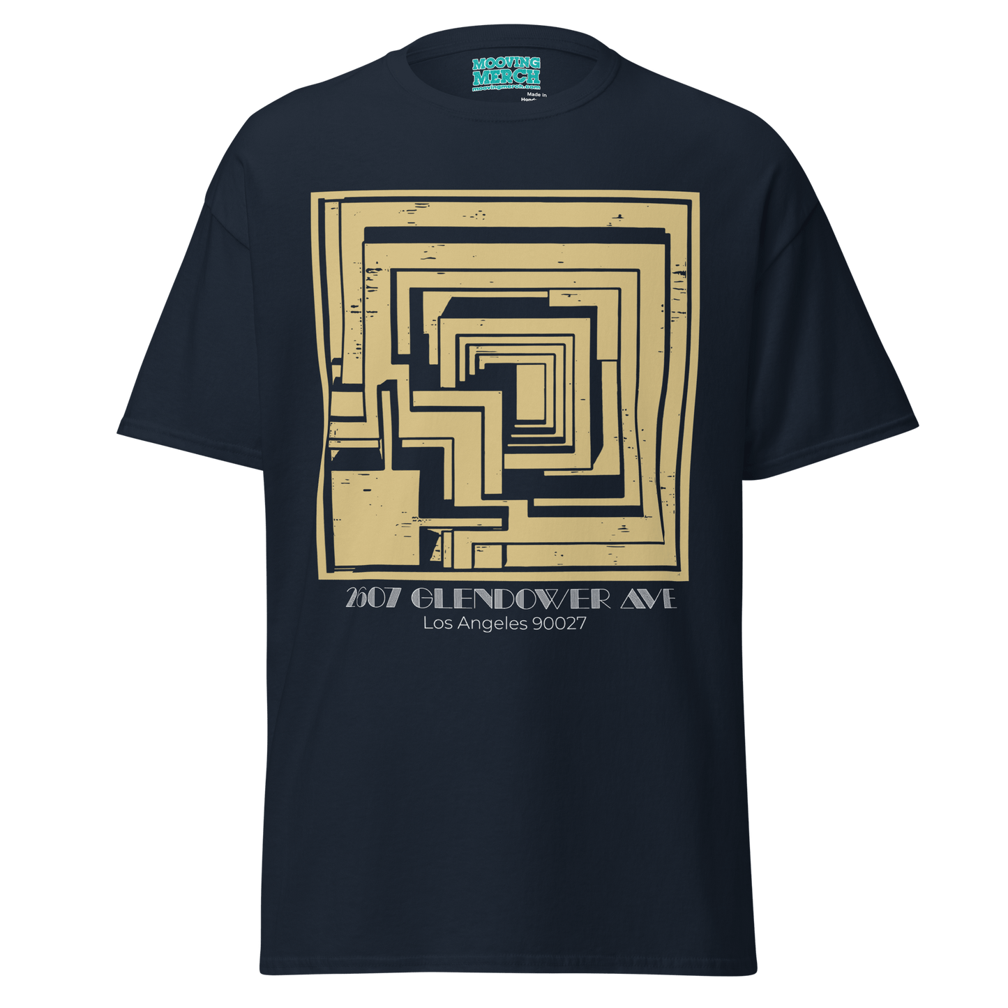 Frank Lloyd Wright Ennis House Design T-Shirt - Unisex S to 5XL - Mooving Merch