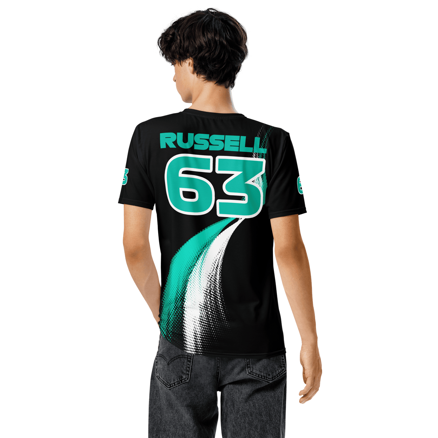 George Russell 63 AMG Mercedes F1 Team T-Shirt - Men's - Mooving Merch