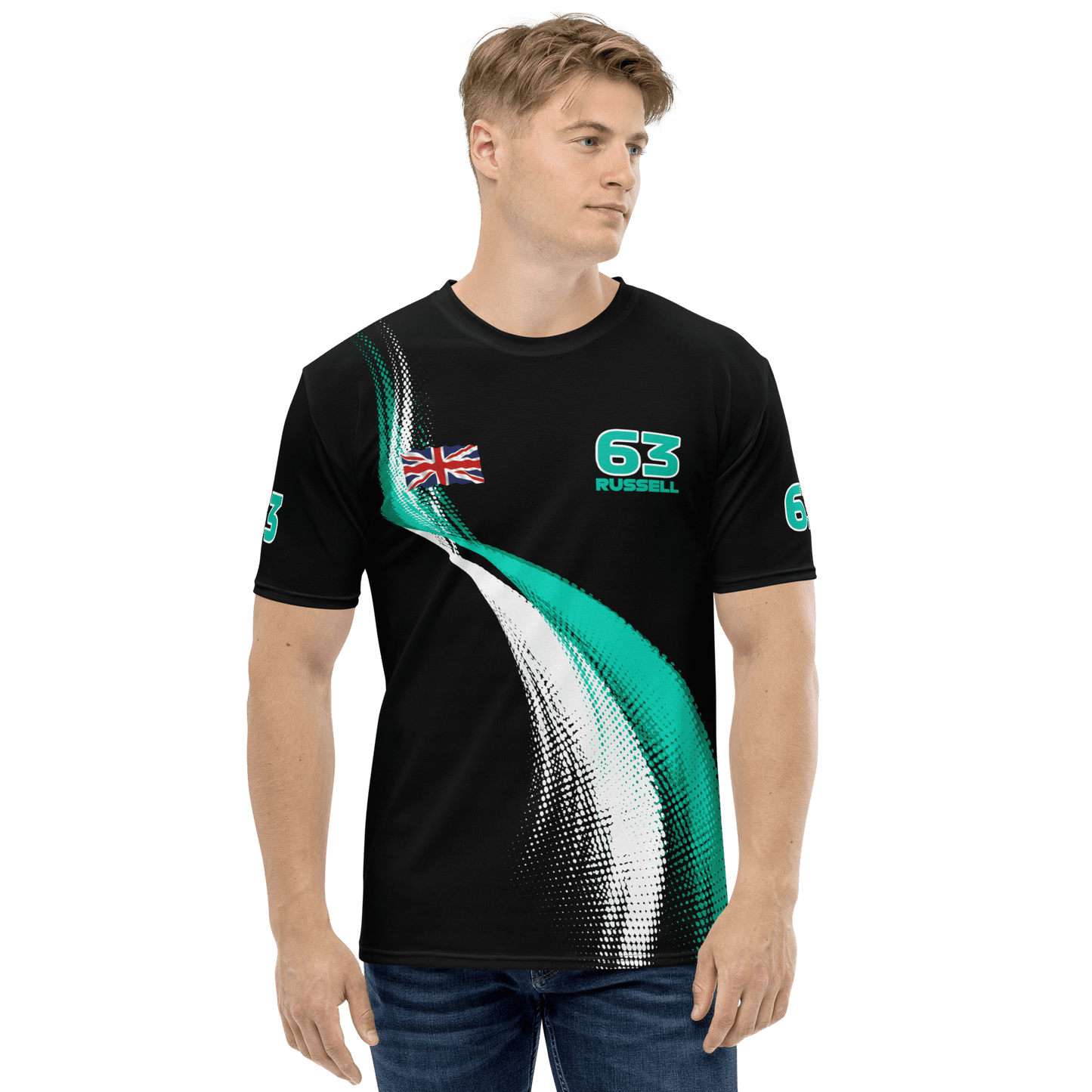 George Russell 63 AMG Mercedes F1 Team T-Shirt - Men's - Mooving Merch