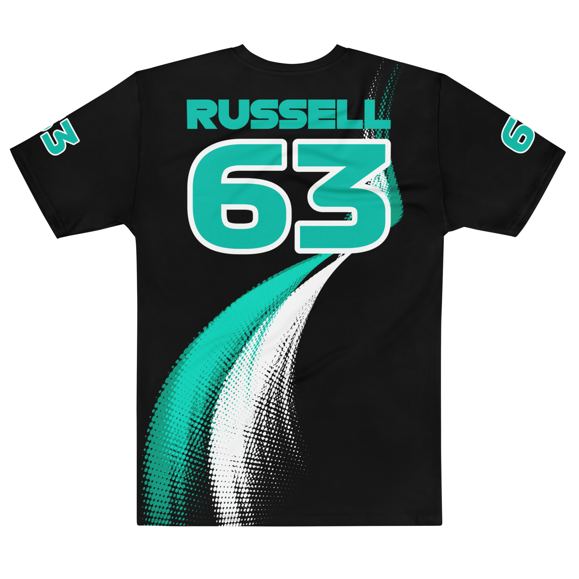 George Russell 63 AMG Mercedes F1 Team T-Shirt - Men's - Mooving Merch