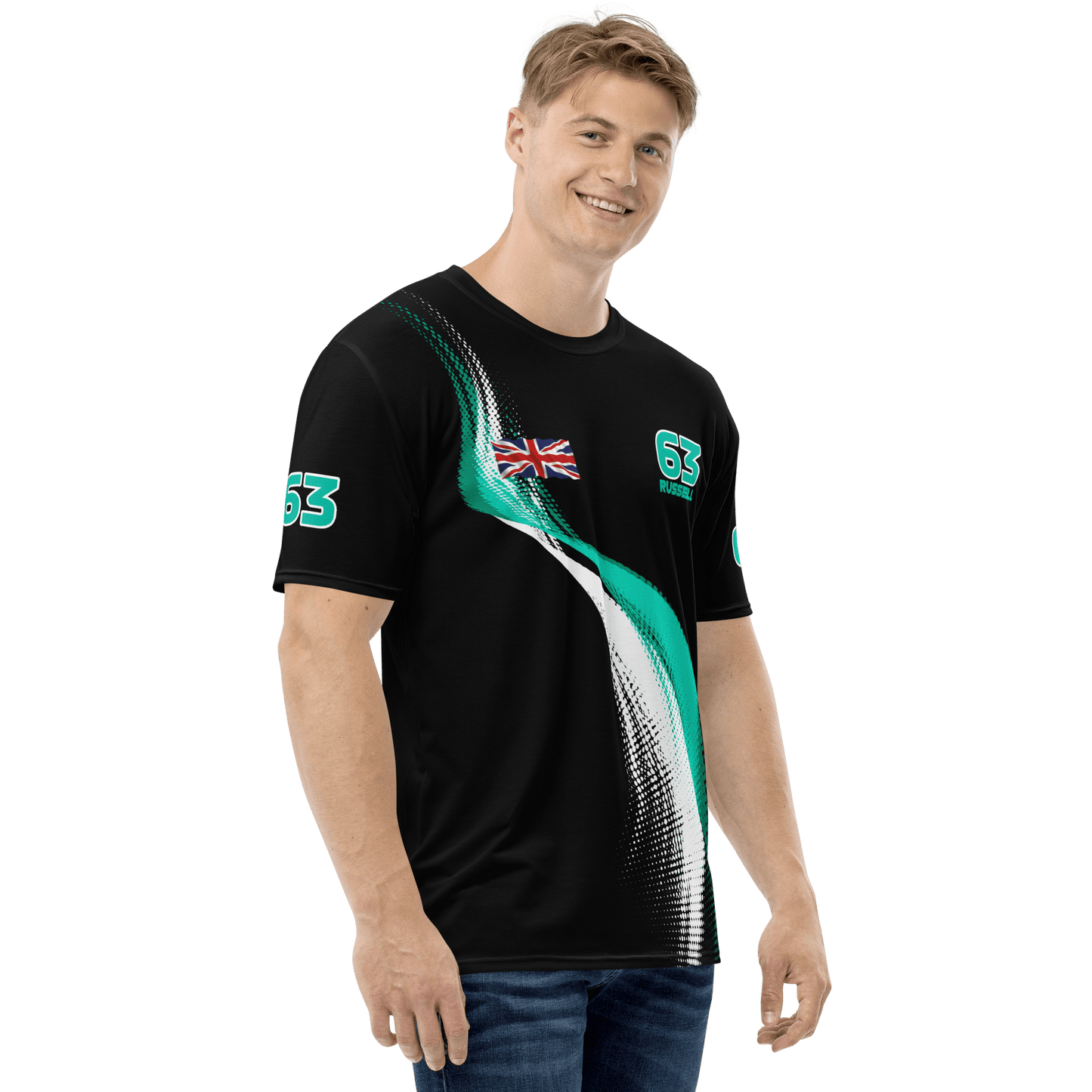 George Russell 63 AMG Mercedes F1 Team T-Shirt - Men's - Mooving Merch