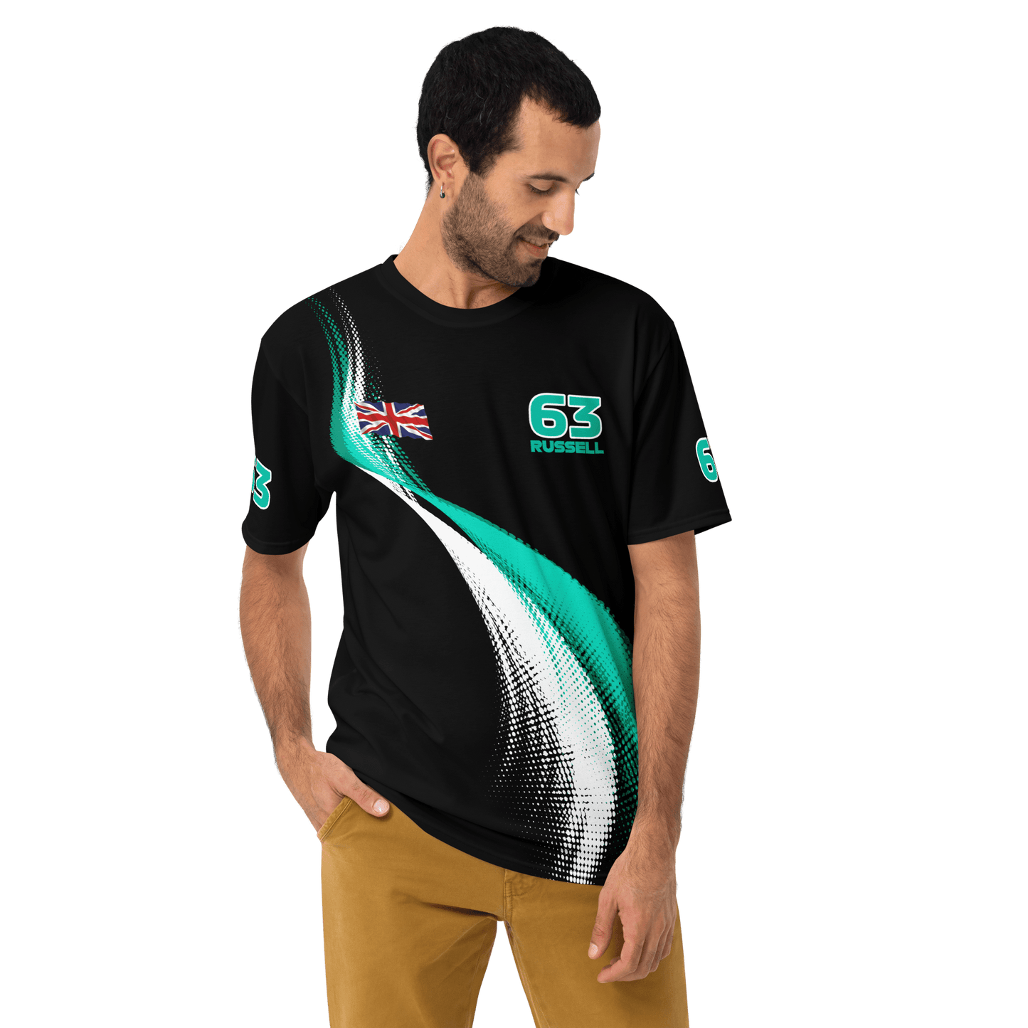 George Russell 63 AMG Mercedes F1 Team T-Shirt - Men's - Mooving Merch