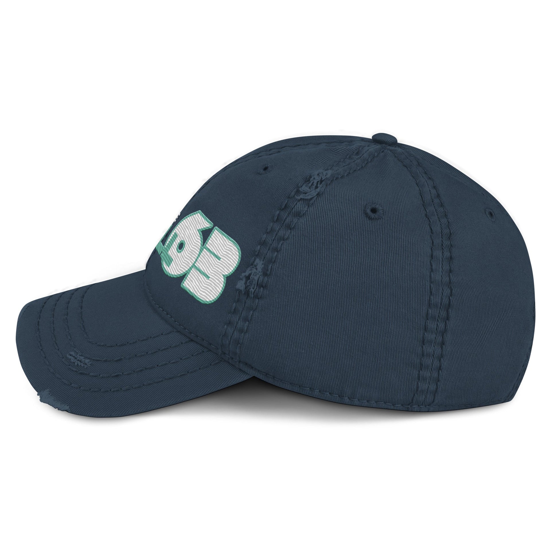 George Russell 63 Distressed Embroidered Baseball Cap - Mooving Merch