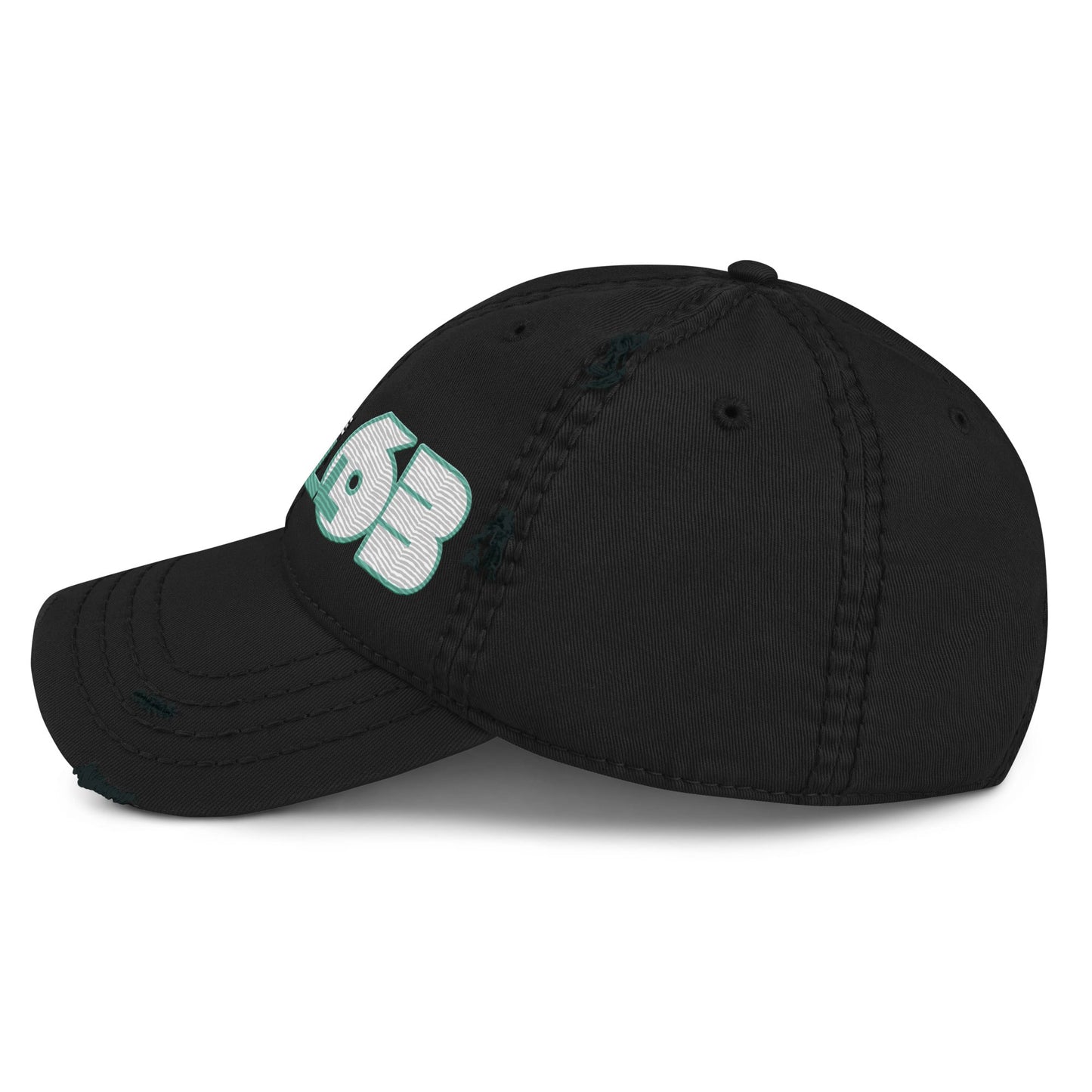 George Russell 63 Distressed Embroidered Baseball Cap - Mooving Merch